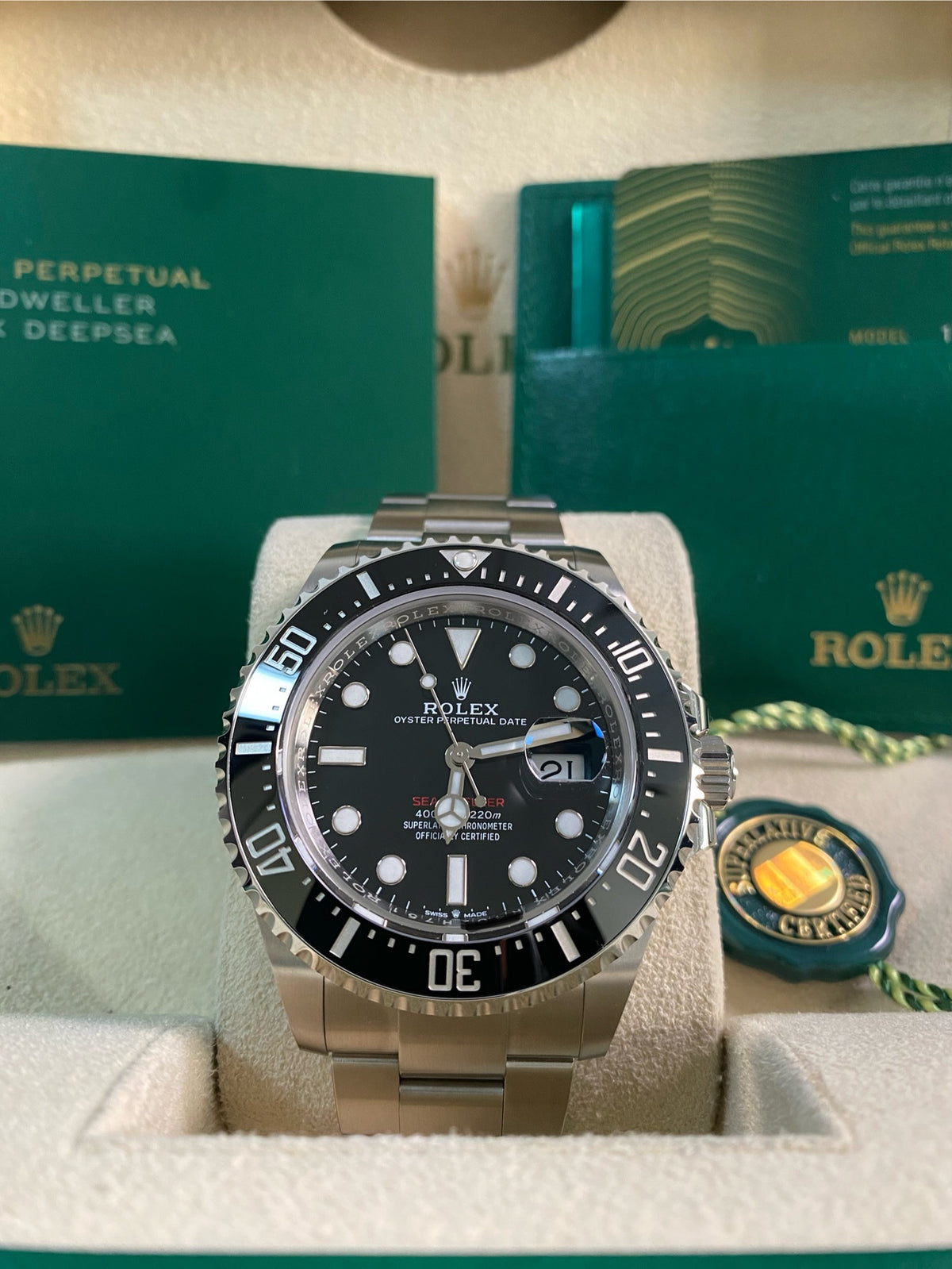 Rolex Steel Sea-Dweller 43mm - 2024 - Black Dial - 126600 *FULL SET*