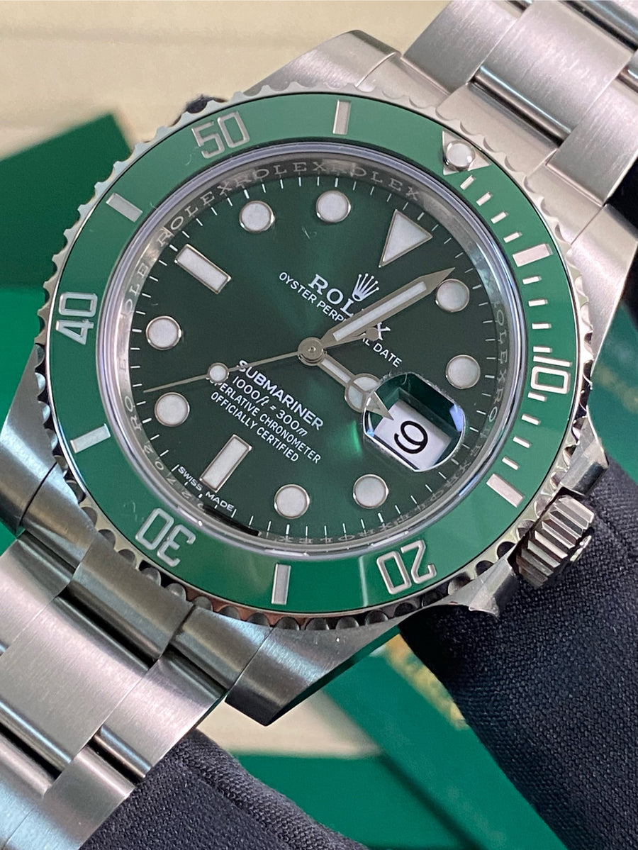 Rolex Steel Submariner Date - 2019 - "Hulk" - 116610LV *NOS*