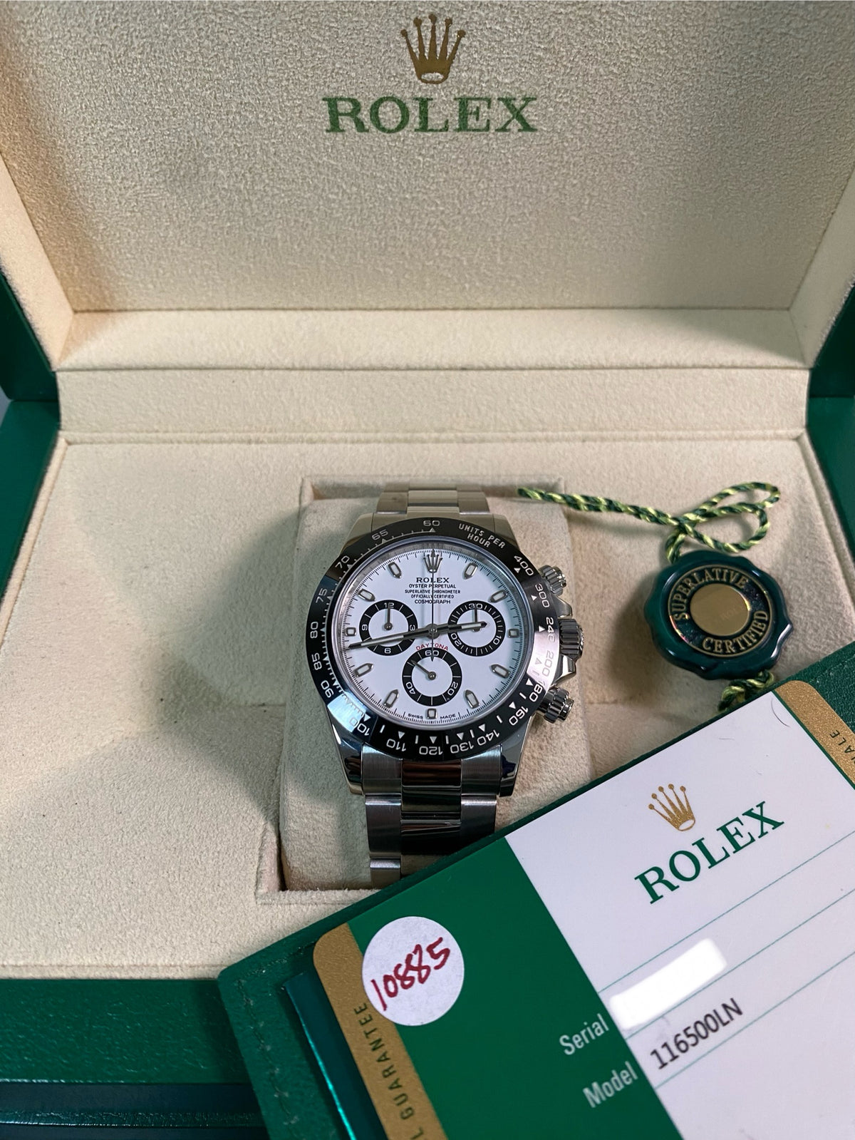 Rolex Steel Cosmograph Daytona - 2018 - "Panda" - 116500LN *FULL SET*