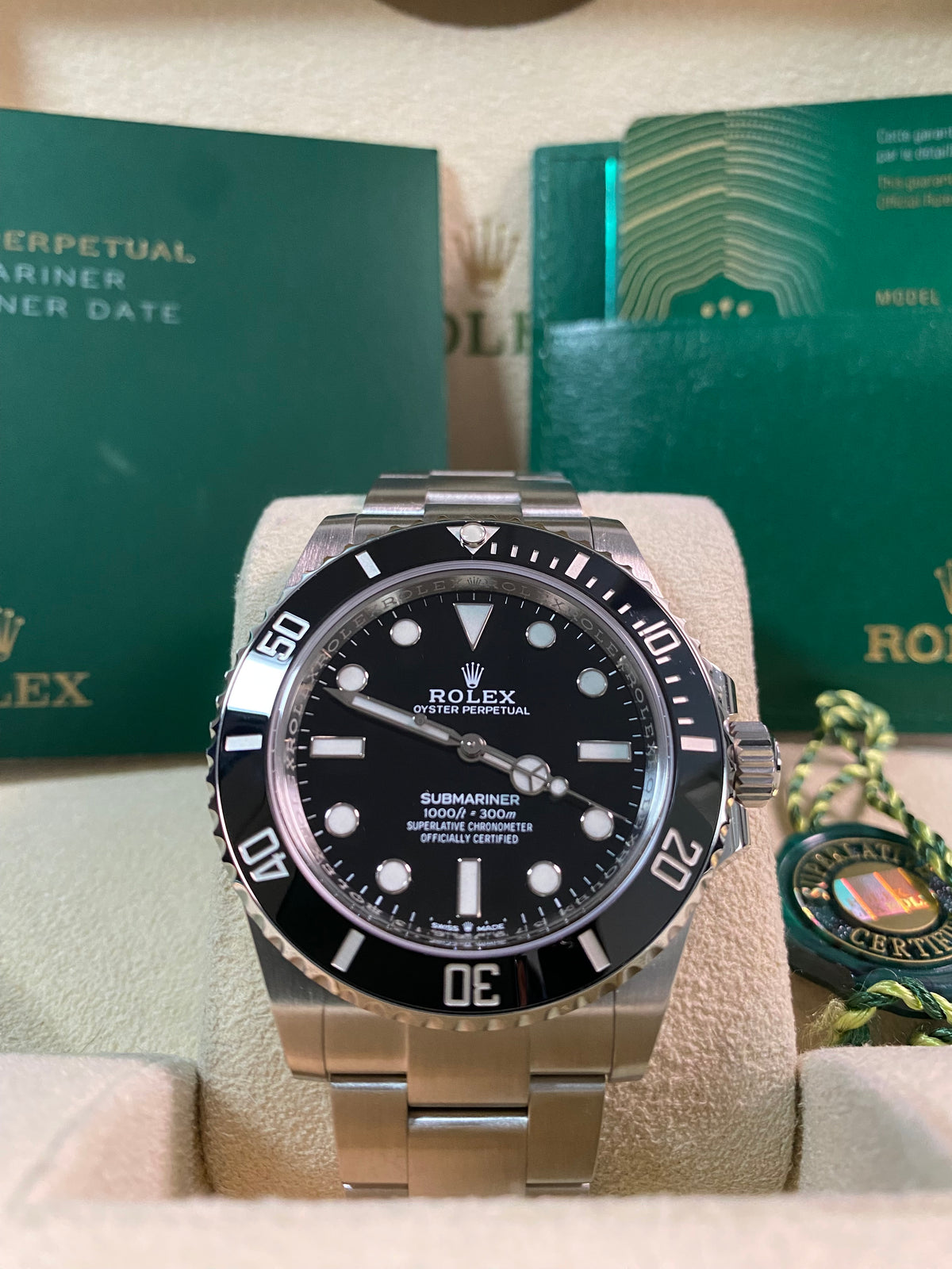 Rolex Steel Submariner No Date - 2020  - 124060 *FULL SET*