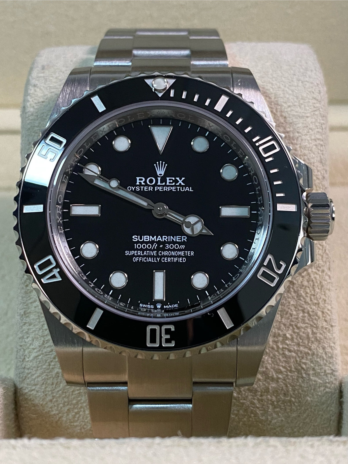 Rolex Steel Submariner No Date - 2020  - 124060 *FULL SET*