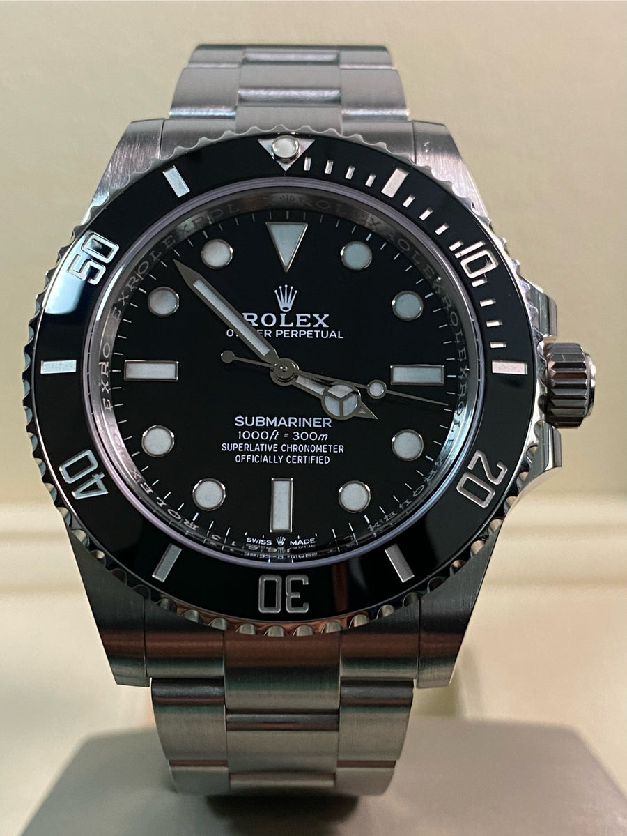 Rolex Steel Submariner No Date - 2020  - 124060 *FULL SET*