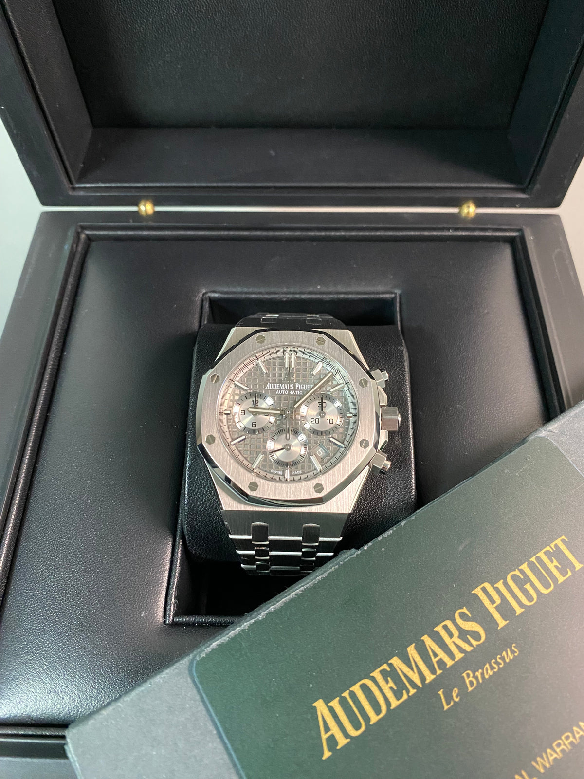 Audemars Piguet Royal Oak Chronograph - 2020 - Grey Dial - 26315ST *FULL SET*