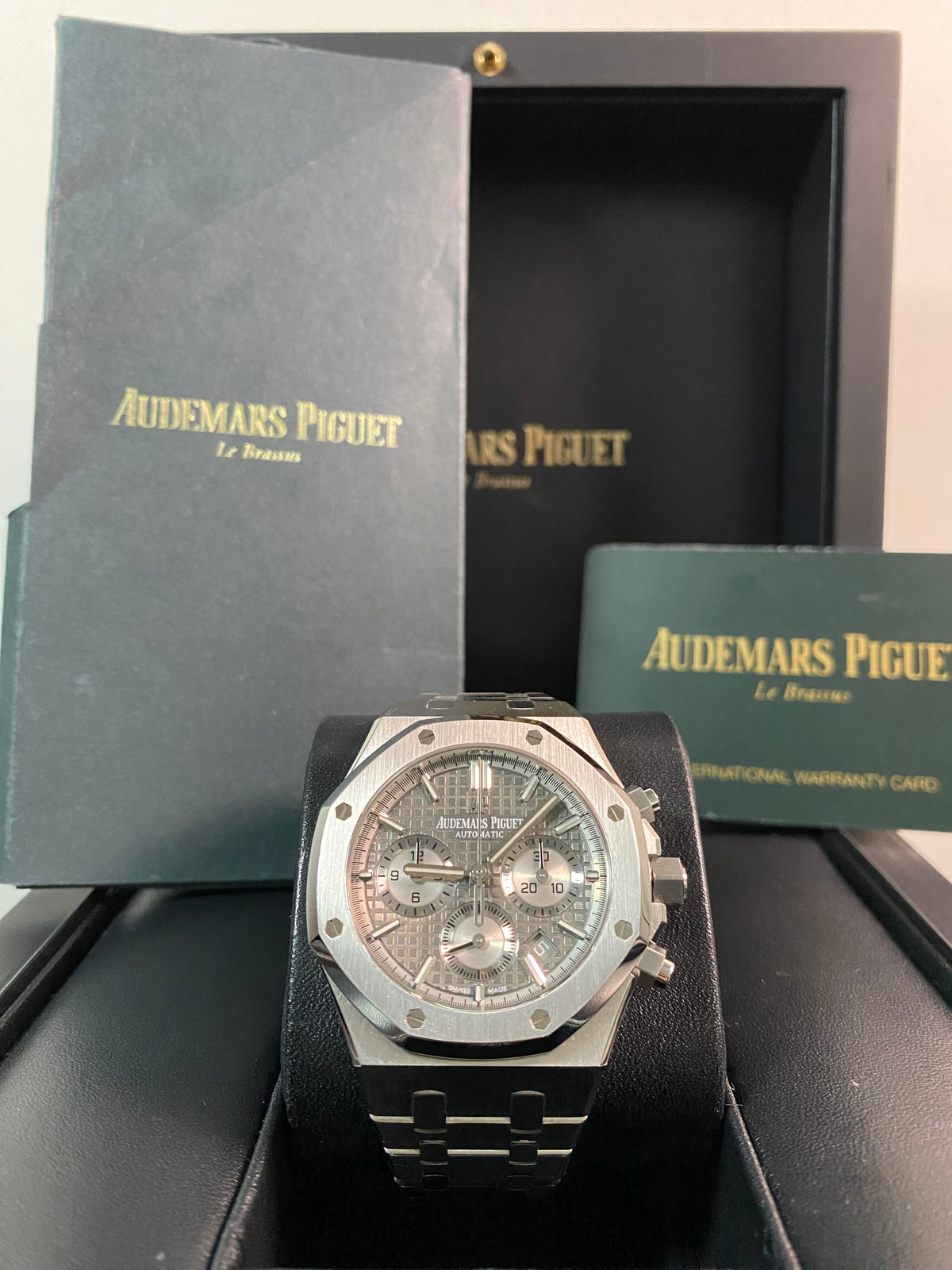 Audemars Piguet Royal Oak Chronograph - 2020 - Grey Dial - 26315ST *FULL SET*