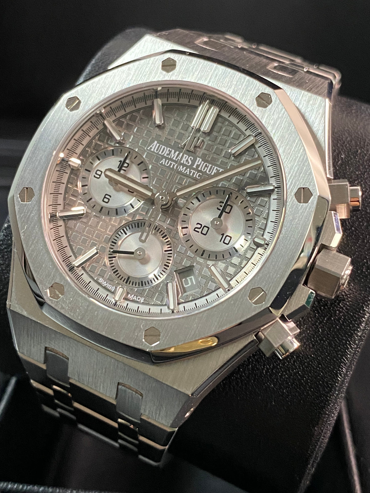 Audemars Piguet Royal Oak Chronograph - 2020 - Grey Dial - 26315ST *FULL SET*