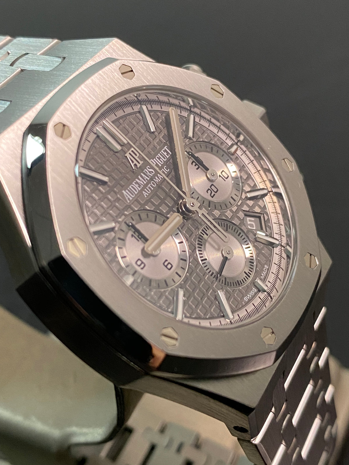 Audemars Piguet Royal Oak Chronograph - 2020 - Grey Dial - 26315ST *FULL SET*