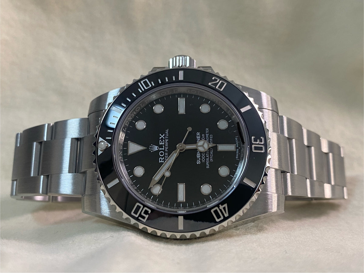 Rolex Steel Submariner No Date - 2020 - Black Dial - 114060 *New Style Card*