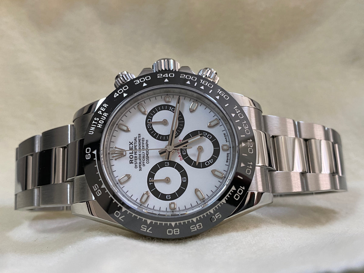 Rolex Steel Cosmograph Daytona - 2020 - "Panda" - White Index Dial - 116500LN COMPLETE SET *NEW STYLE CARD*