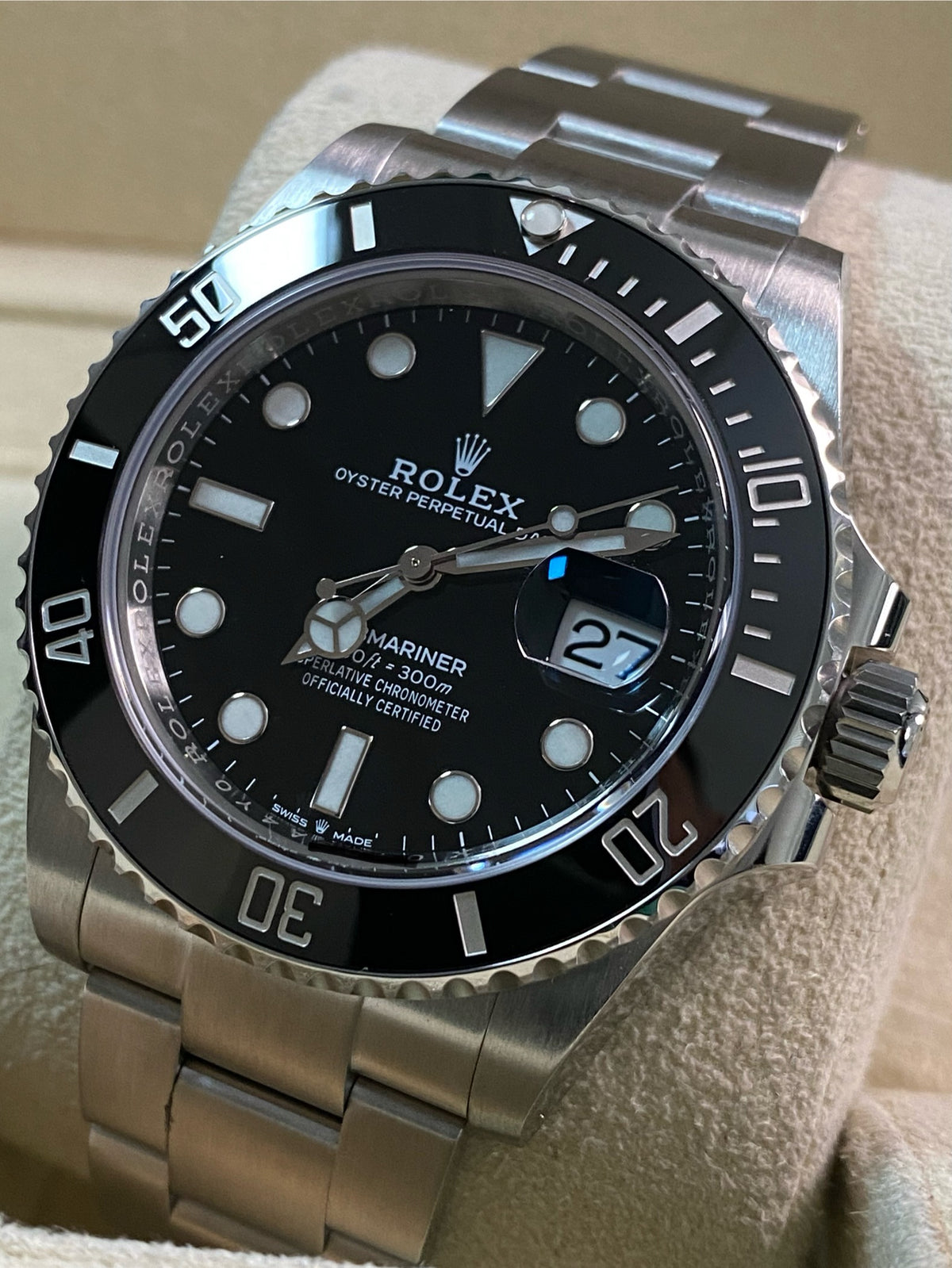 Rolex Steel Submariner Date - 2021 - Black Dial - Oyster Bracelet - 126610LN *FULL SET*