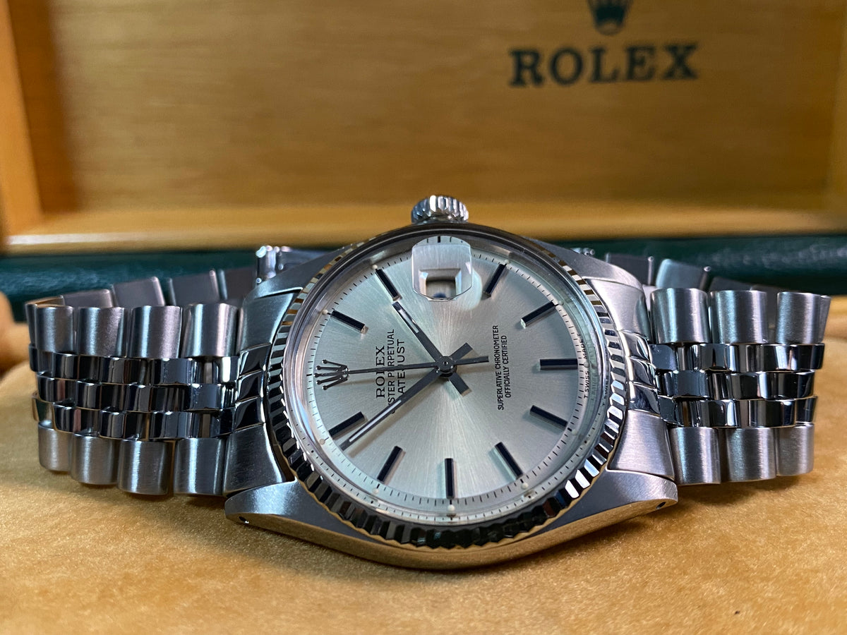 Rolex Steel Datejust 36 - 1978 - Silver Index Dial - Jubilee Bracelet - 1601