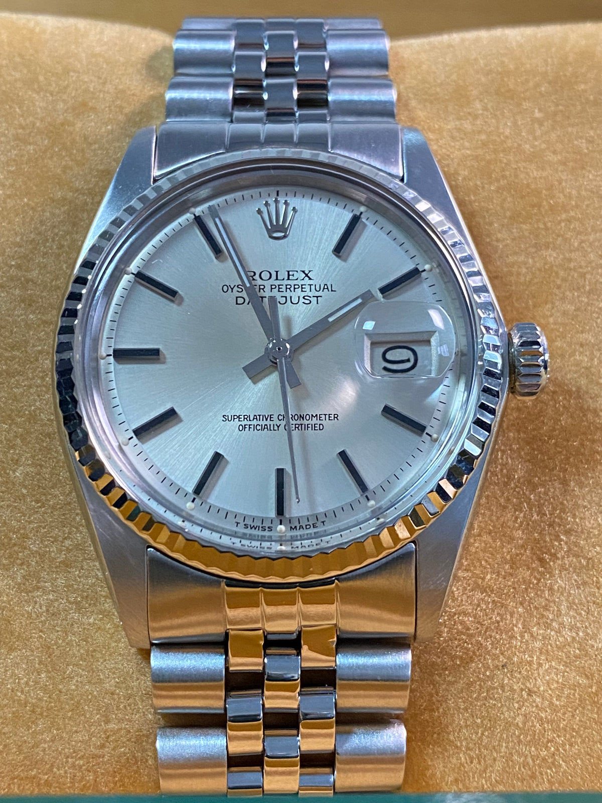 Rolex Steel Datejust 36 - 1978 - Silver Index Dial - Jubilee Bracelet - 1601