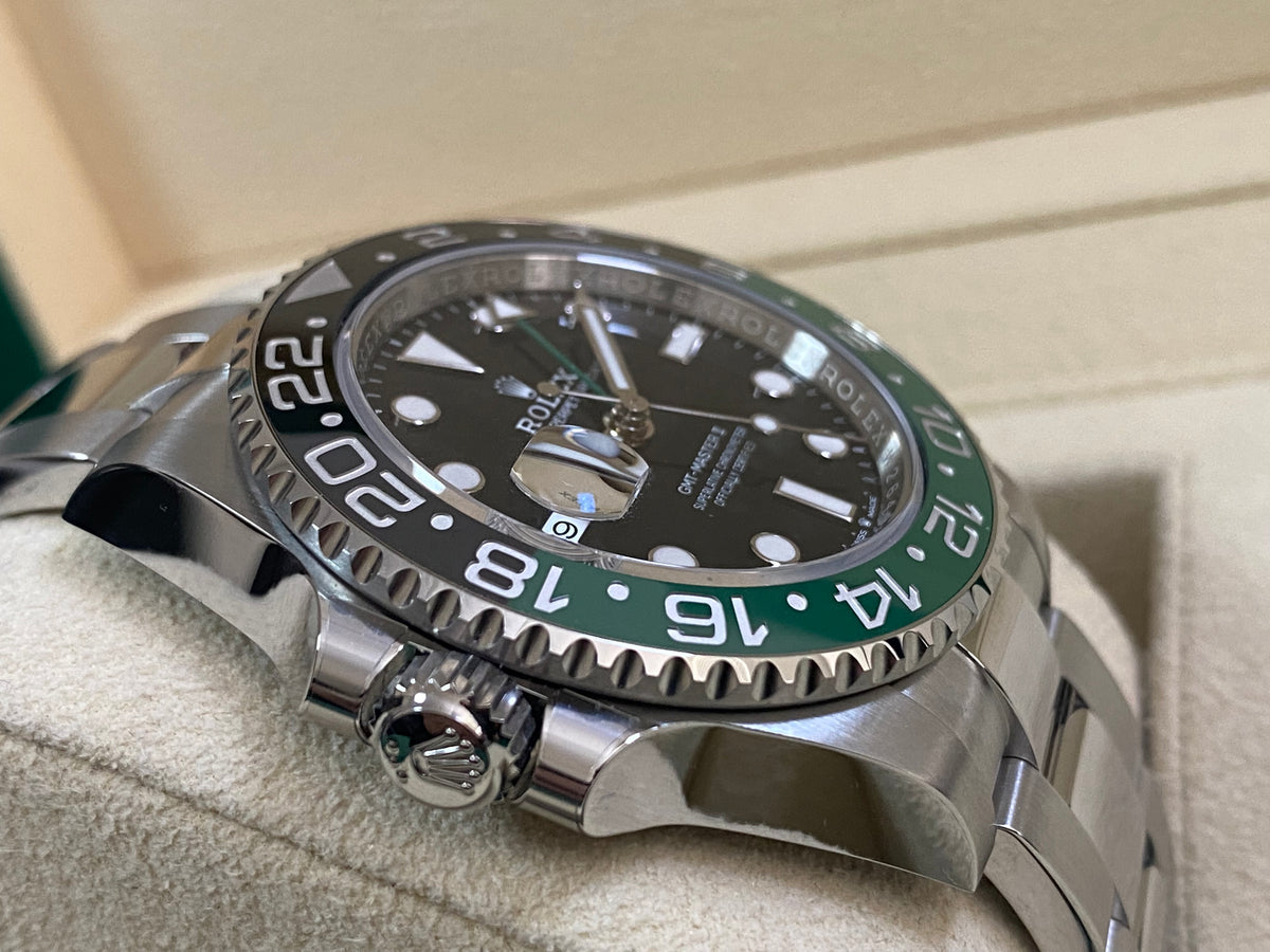 Rolex Steel Left-Handed GMT-Master II - 2024 - "Sprite" - Oyster Bracelet - 126720VTNR *FULL SET*