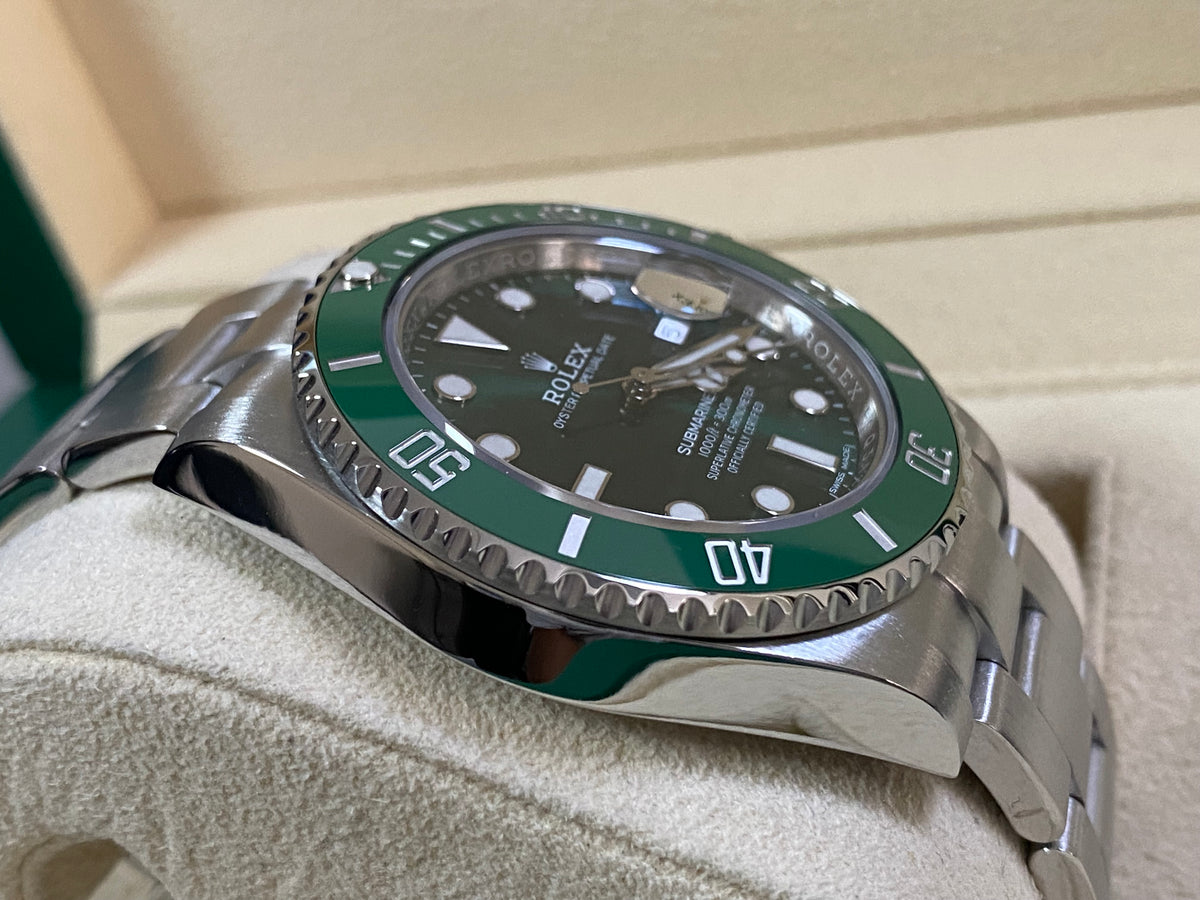 Rolex Steel Submariner Date - 2019 - "HULK" - 116610LV *FULL SET*