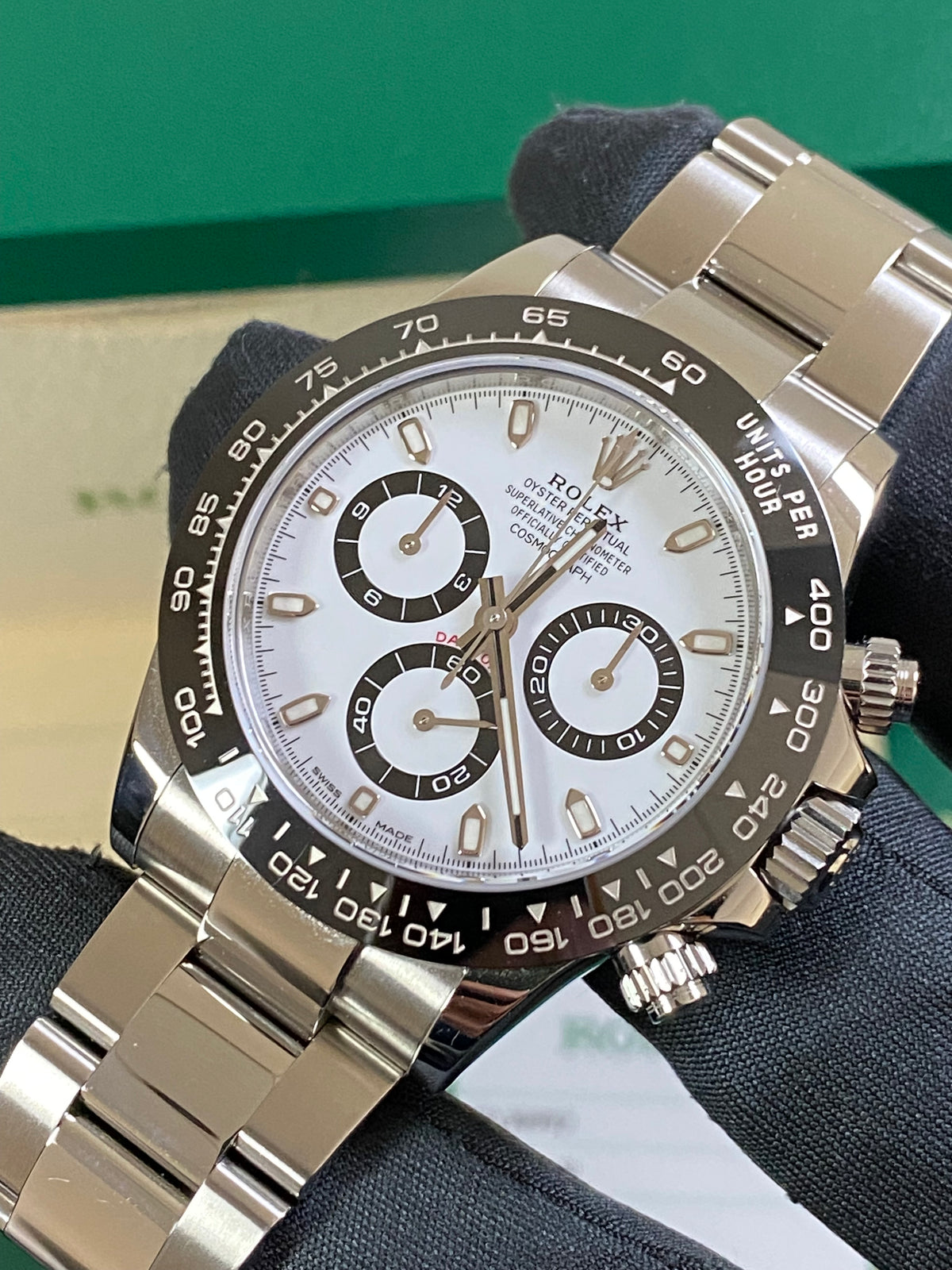 Rolex Steel Cosmograph Daytona - 2019 - "Panda" - White Dial - 116500LN *COMPLETE SET*