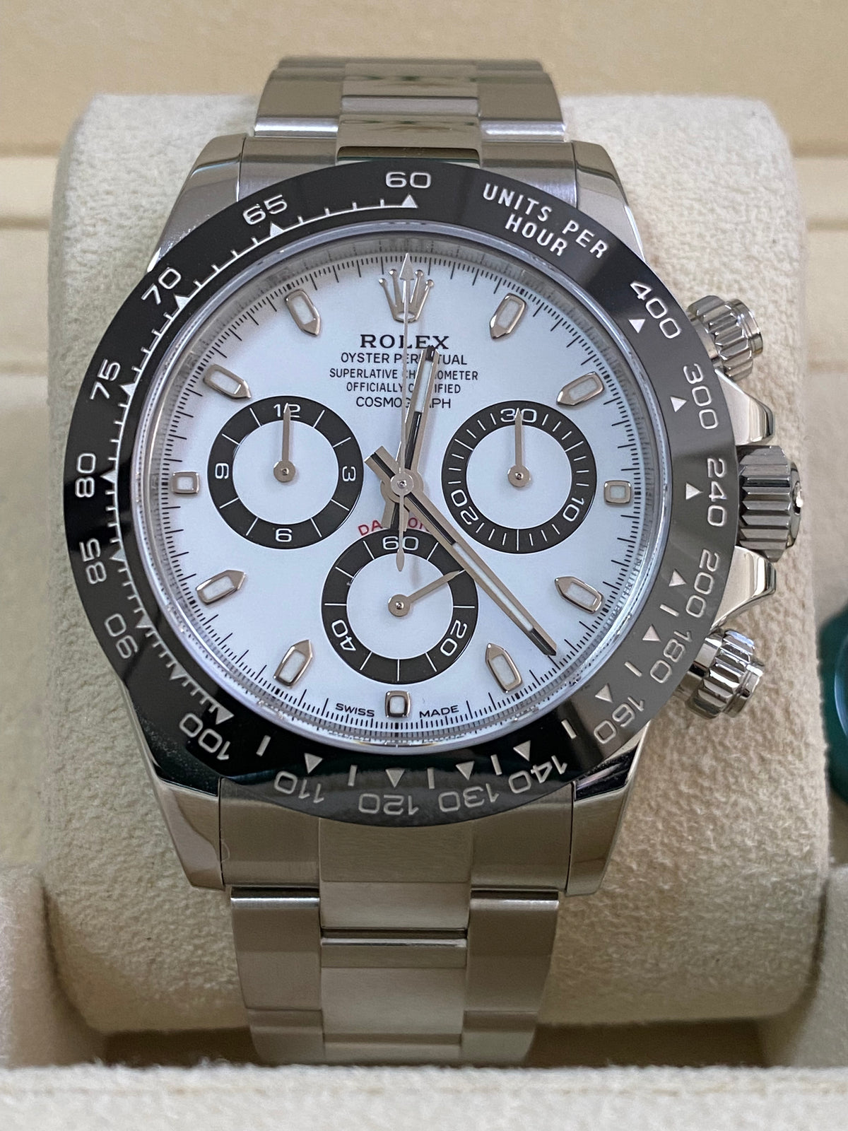 Rolex Steel Cosmograph Daytona - 2019 - "Panda" - White Dial - 116500LN *COMPLETE SET*