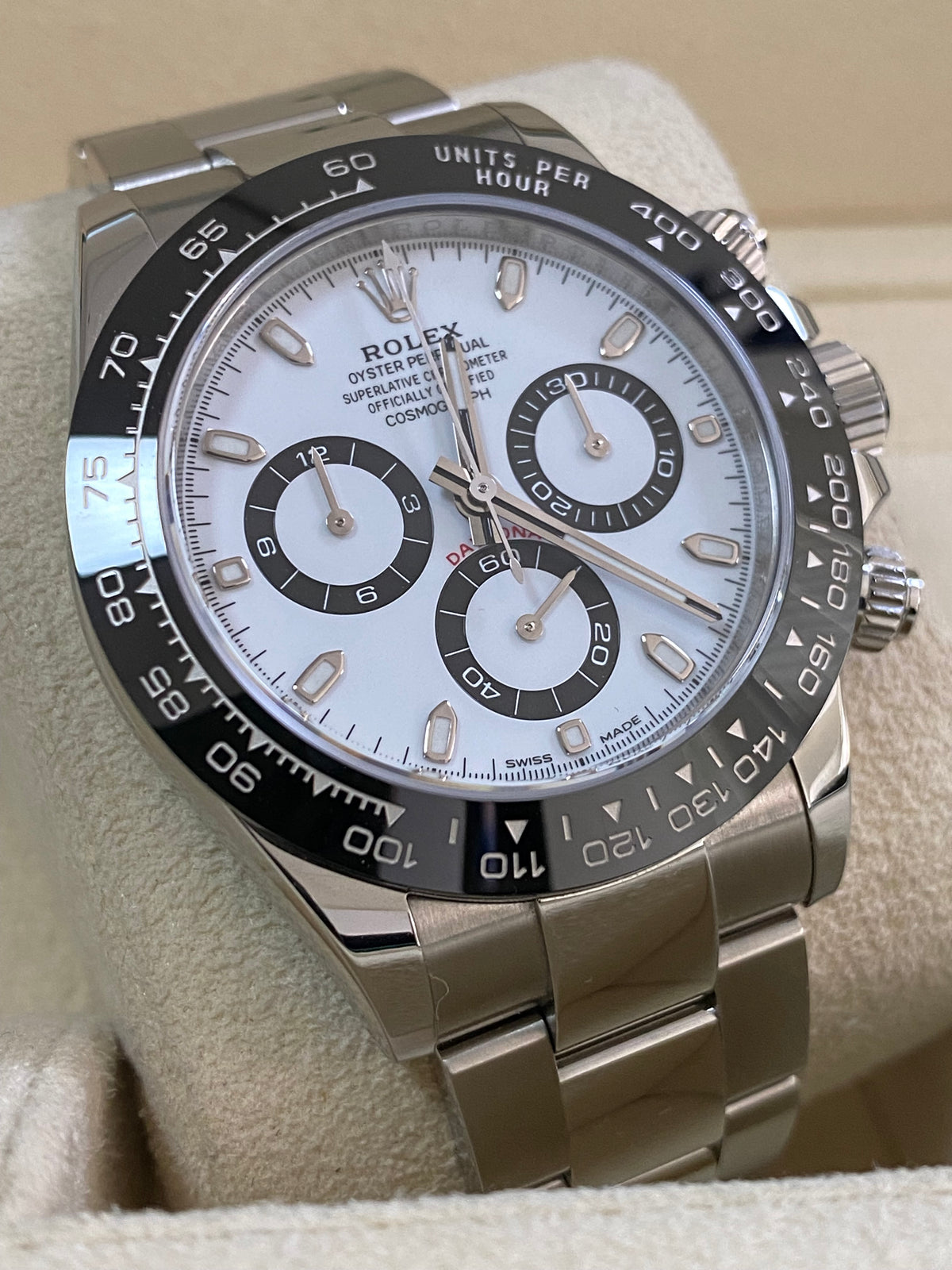 Rolex Steel Cosmograph Daytona - 2019 - "Panda" - White Dial - 116500LN *COMPLETE SET*