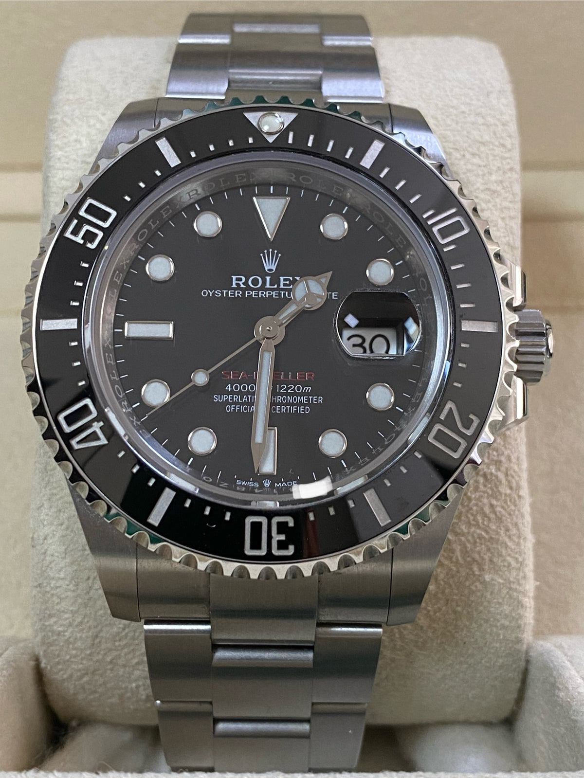 Rolex Sea-Dweller 43 - 2021 - Black Dial - 50th Anniversary Red Letters 126600 *COMPLETE SET*