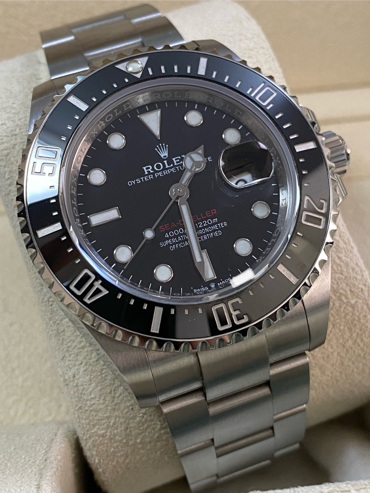 Rolex Sea-Dweller 43 - 2021 - Black Dial - 50th Anniversary Red Letters 126600 *COMPLETE SET*