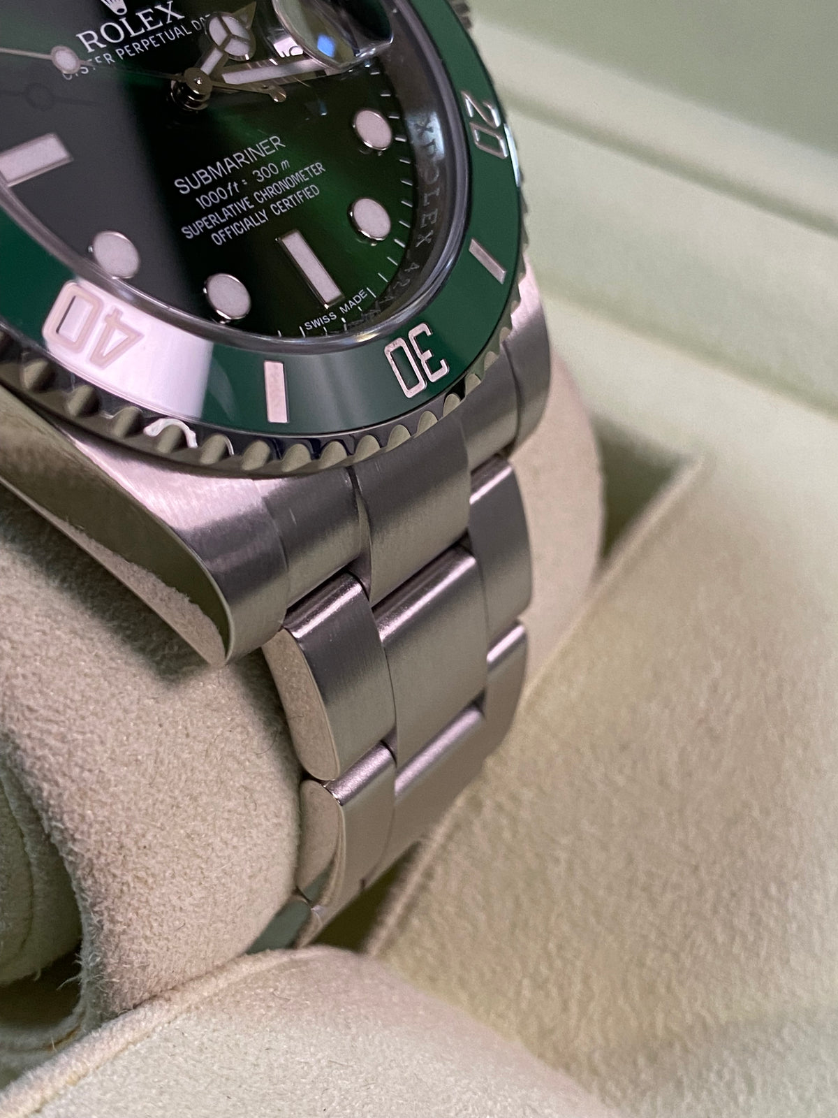 Rolex Steel Submariner Date - 2011 - "Hulk" - 116610LV *FULL SET*