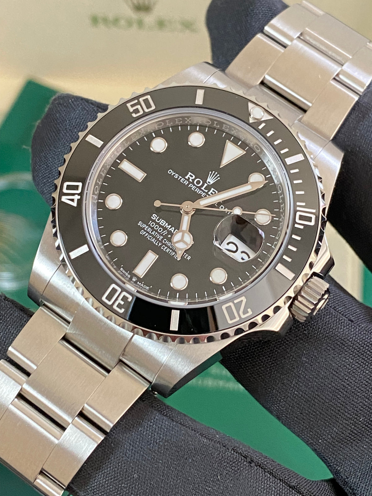 Rolex Steel Submariner Date - 2024 - Black Bezel - Black Dial - Oyster Bracelet - 126610LN *FULL SET*