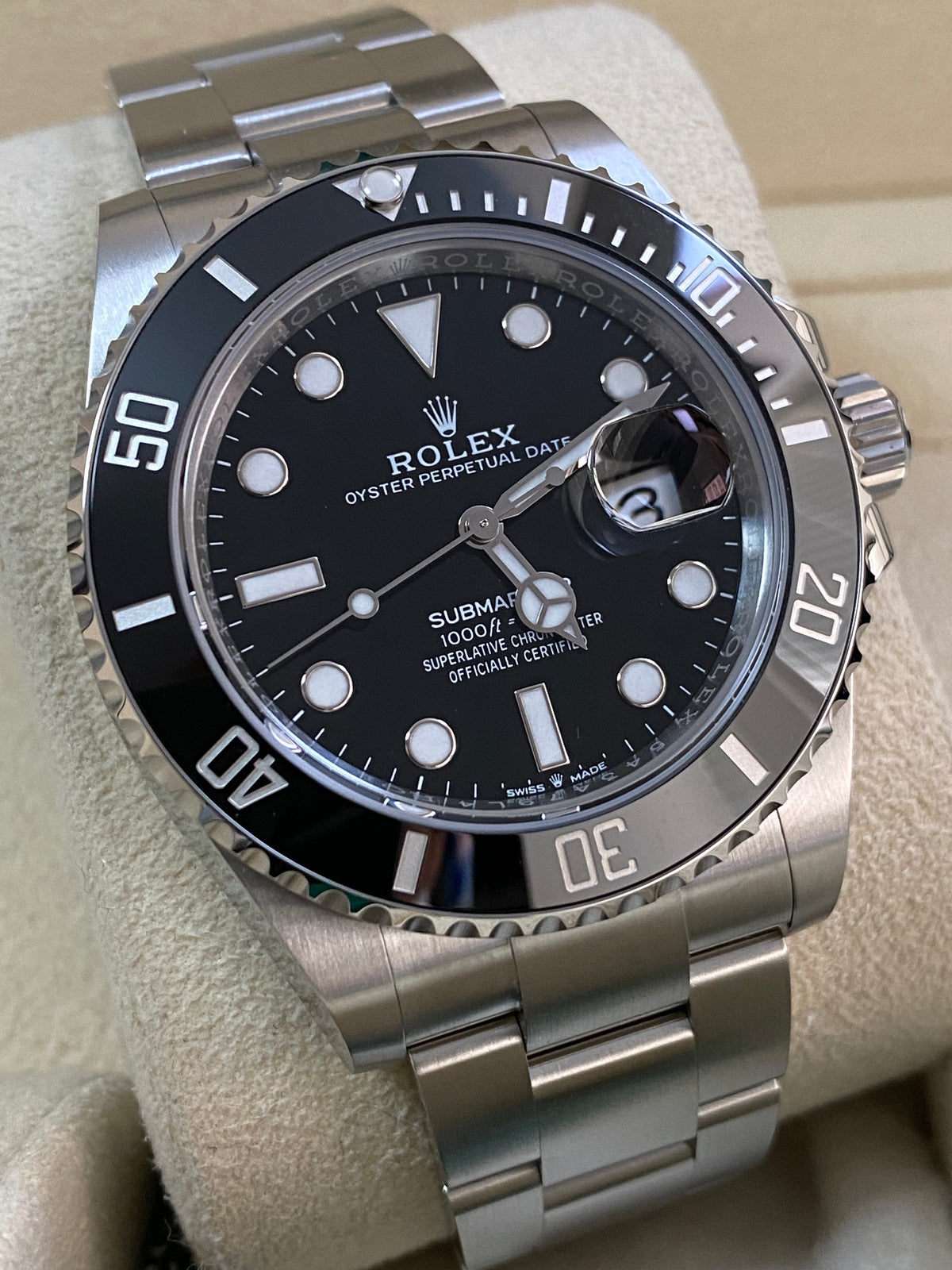 Rolex Steel Submariner Date - 2024 - Black Bezel - Black Dial - Oyster Bracelet - 126610LN *FULL SET*