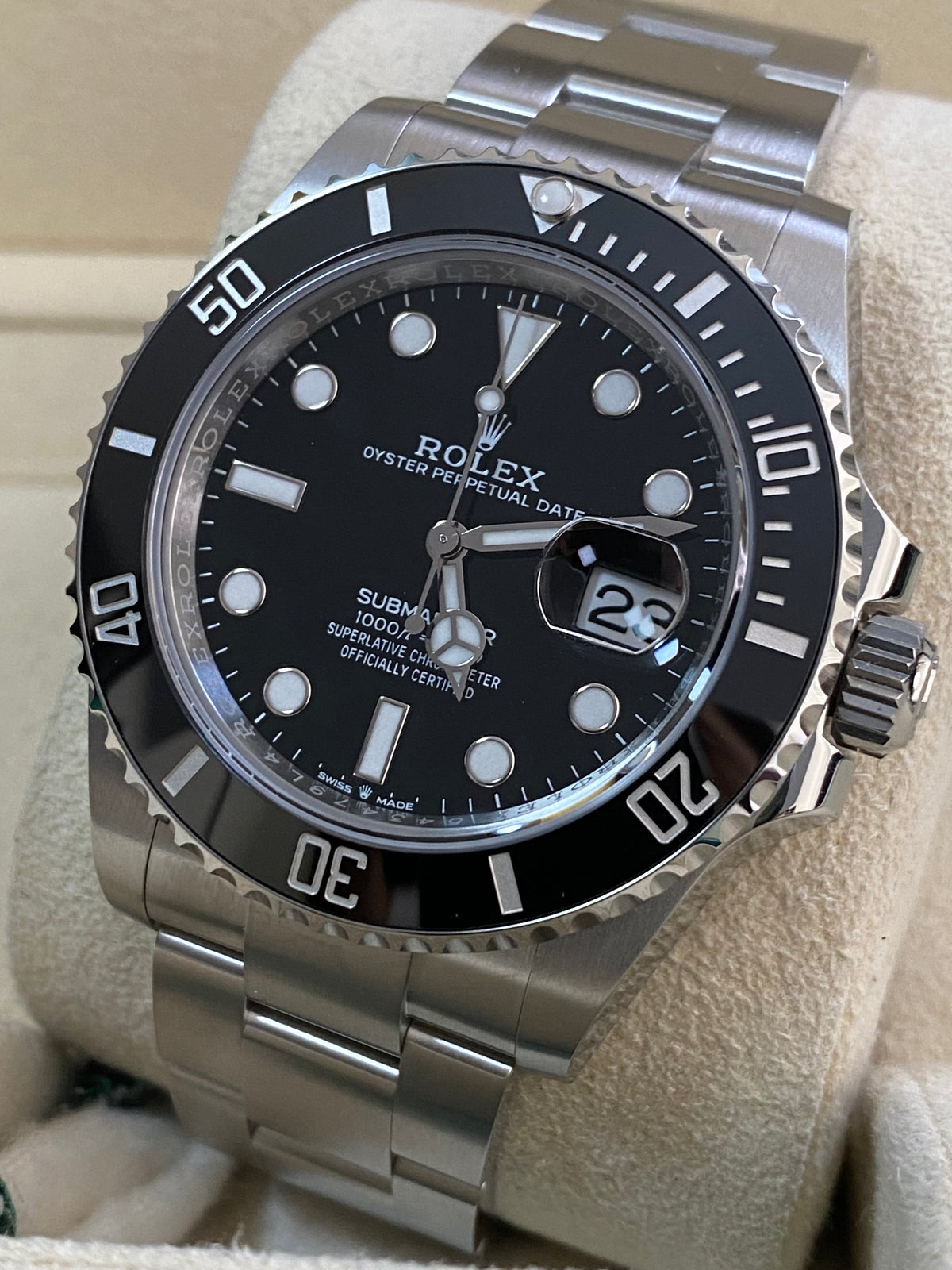 Rolex Steel Submariner Date - 2024 - Black Bezel - Black Dial - Oyster Bracelet - 126610LN *FULL SET*