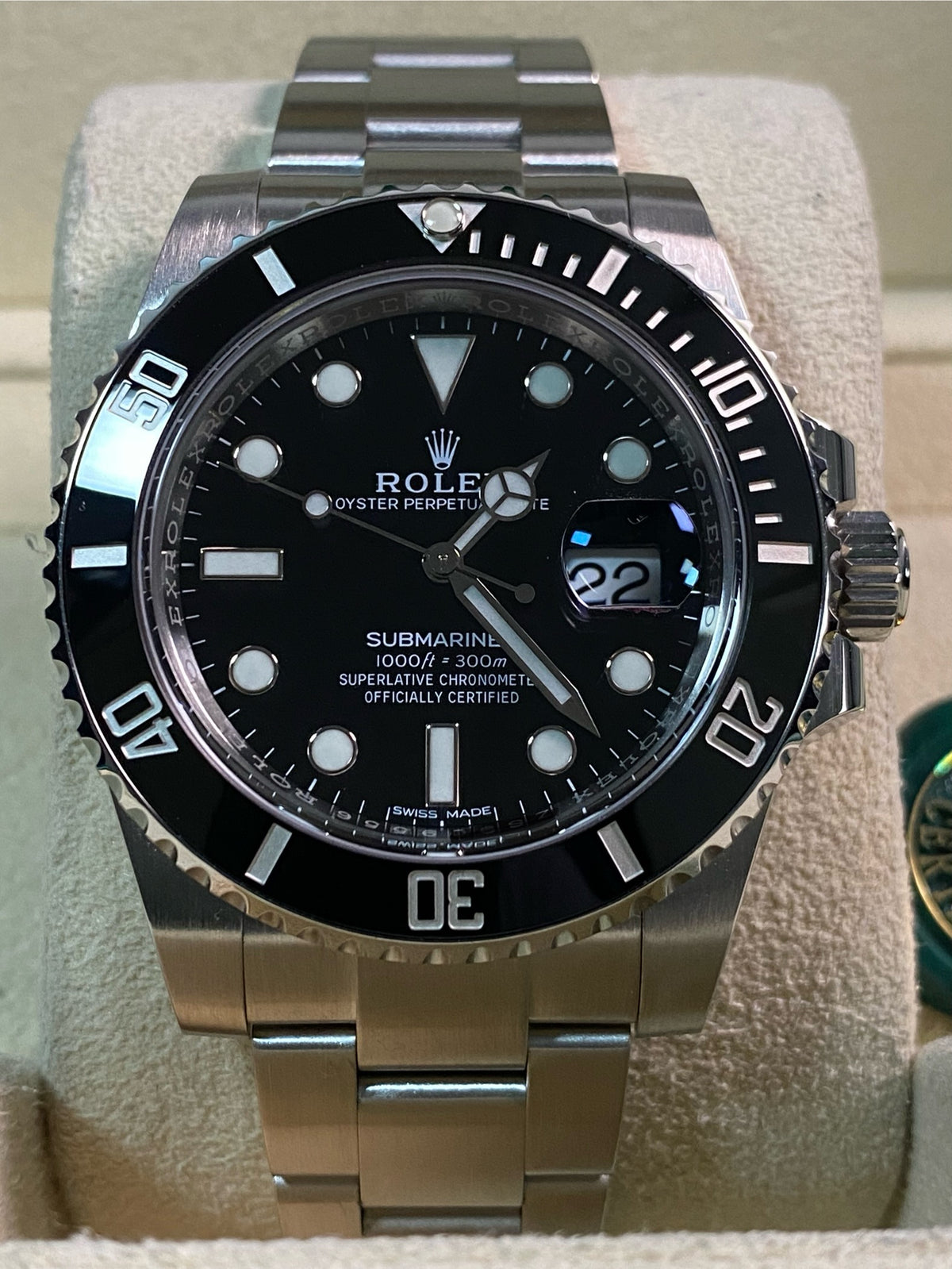 Rolex Steel Submariner Date - 2020 - Black Dial - 116610LN *New Style Card*