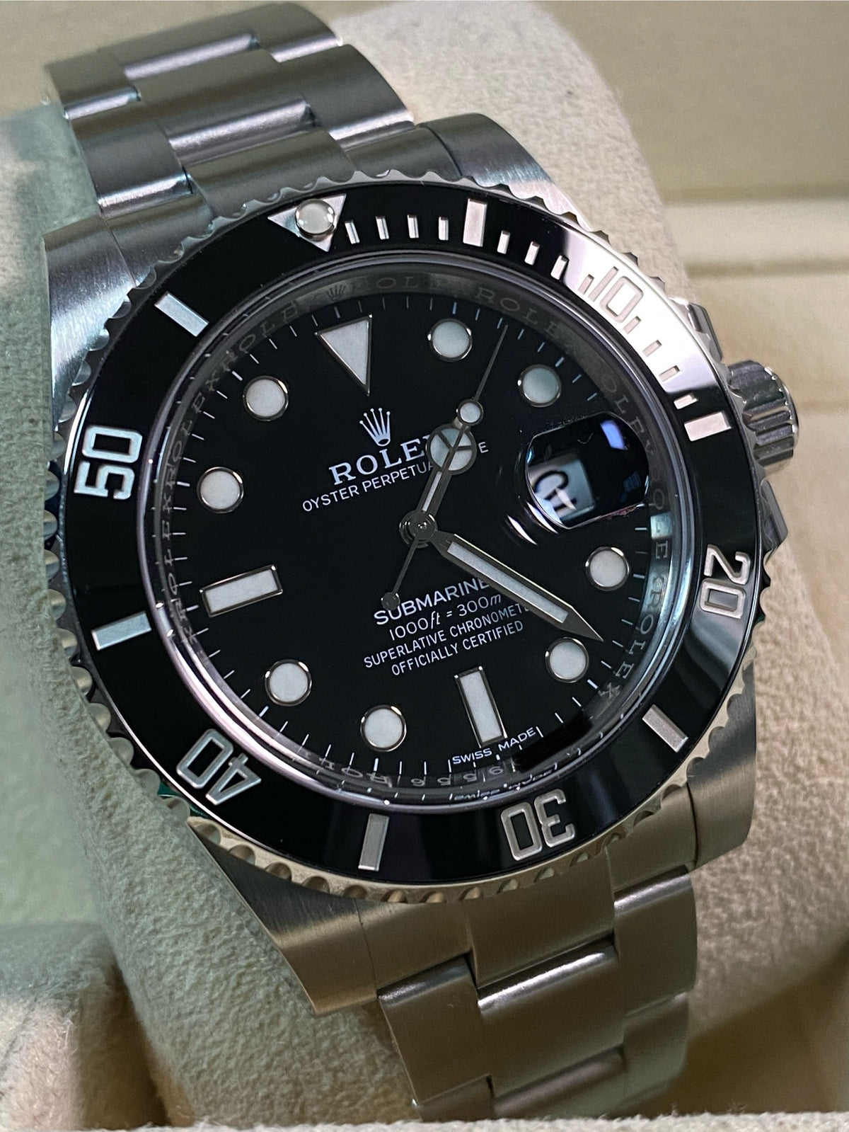 Rolex Steel Submariner Date - 2020 - Black Dial - 116610LN *New Style Card*