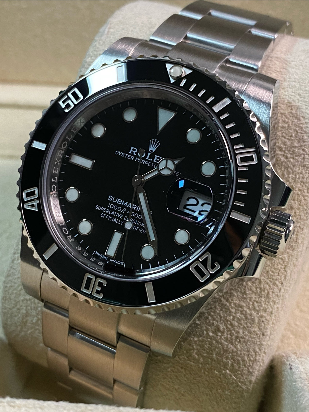 Rolex Steel Submariner Date - 2020 - Black Dial - 116610LN *New Style Card*