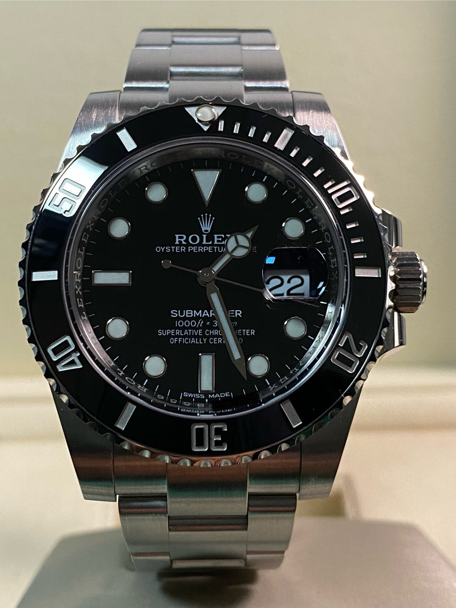 Rolex Steel Submariner Date - 2020 - Black Dial - 116610LN *New Style Card*