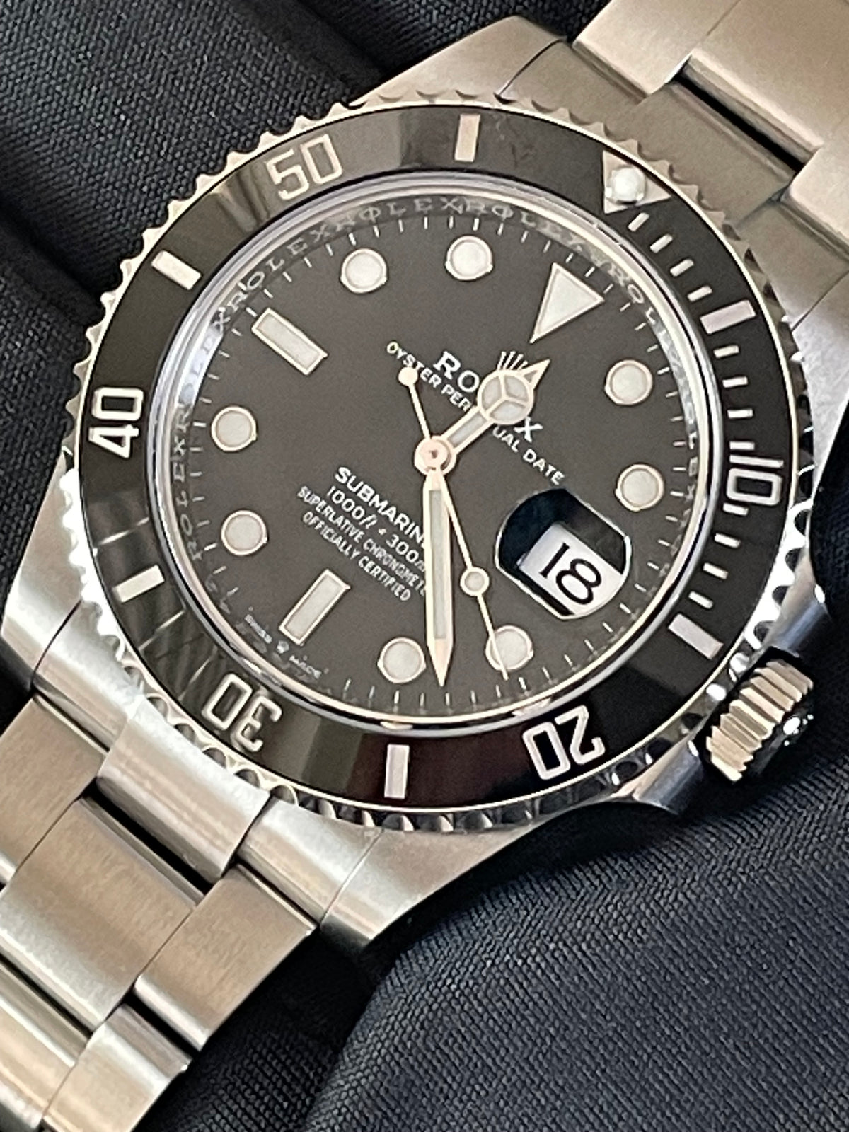 Rolex Steel Submariner Date - 2023 - Black Bezel - Black Dial - 126610LN