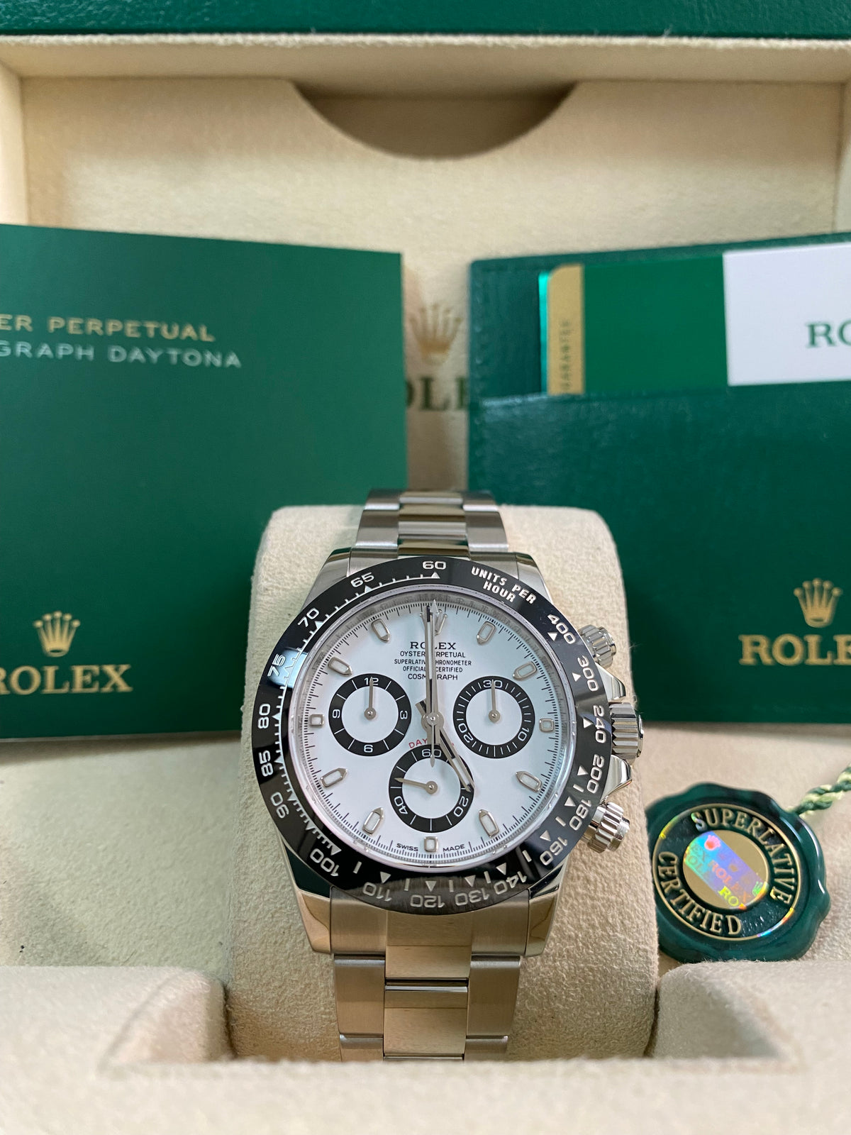 Rolex Steel Cosmograph Daytona - 2018 - "Panda" - 116500LN *FULL SET*