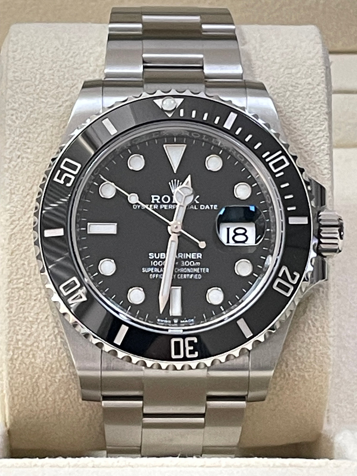 Rolex Steel Submariner Date - 2023 - Black Bezel - Black Dial - 126610LN