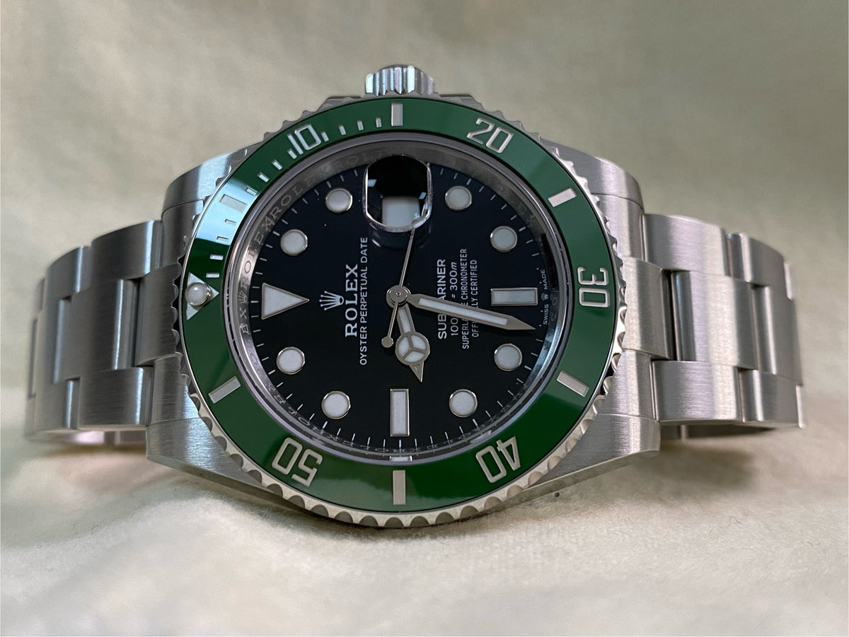 Rolex Steel Submariner Date - 2024 - "Kermit" MK II Bezel - Black Dial - 126610LV *FULL SET*