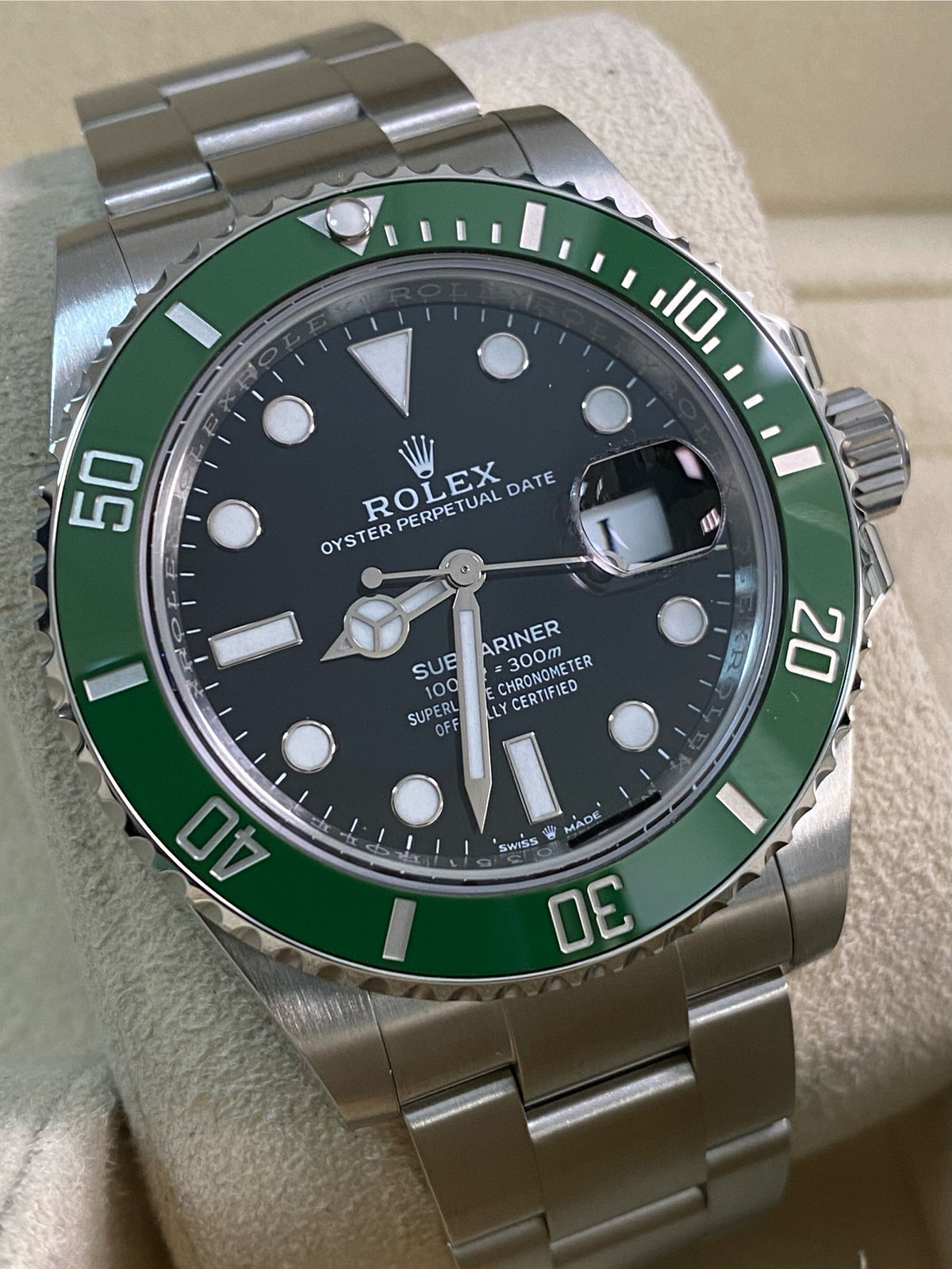 Rolex Steel Submariner Date - 2024 - "Kermit" MK II Bezel - Black Dial - 126610LV *FULL SET*