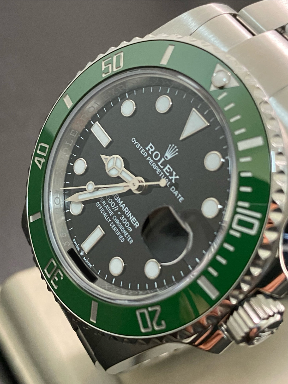 Rolex Steel Submariner Date - 2024 - "Kermit" MK II Bezel - Black Dial - 126610LV *FULL SET*