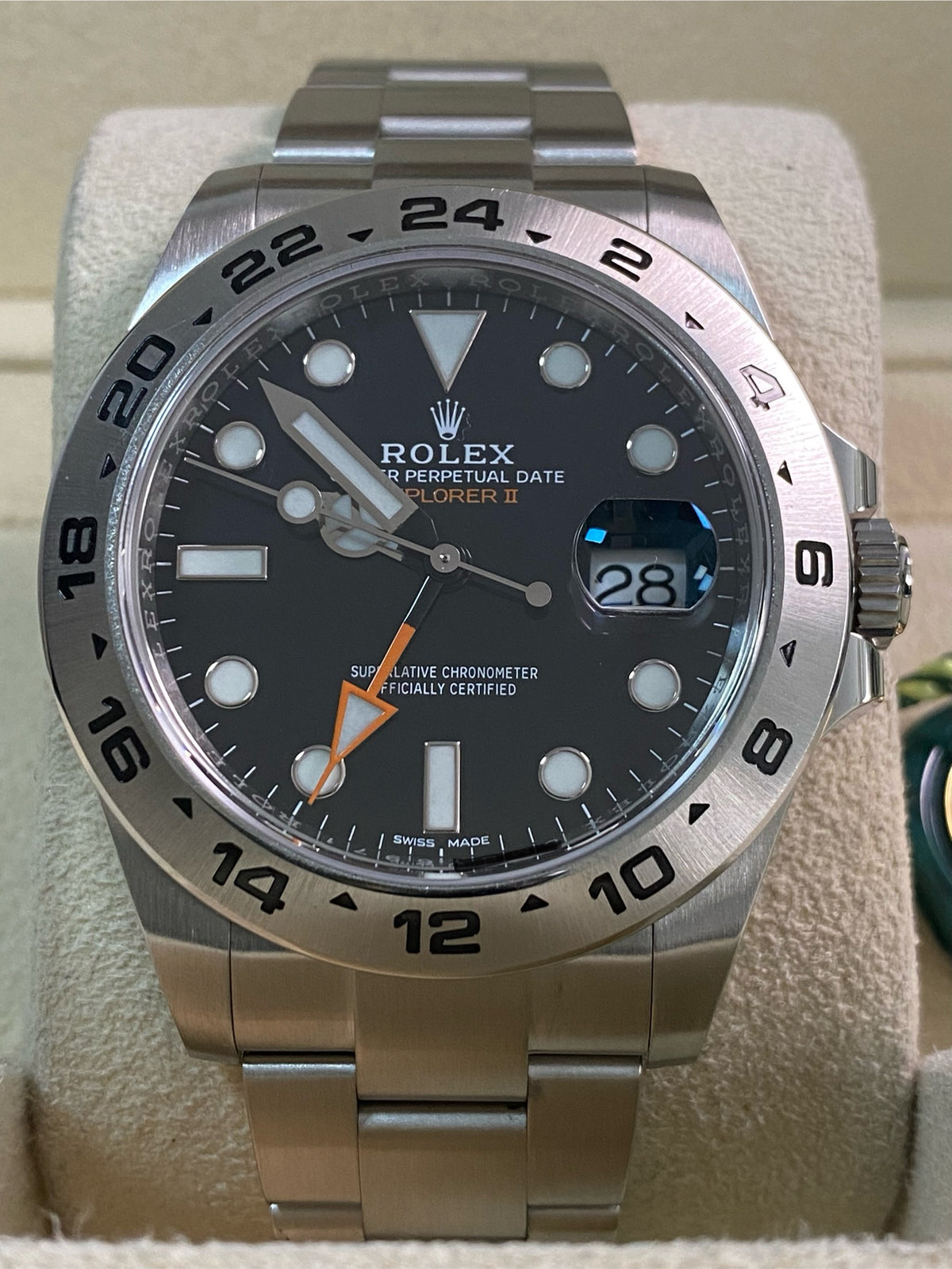 Rolex Oyster Perpetual Explorer II -  2020 - Black Dial - 216570 *FULL SET*