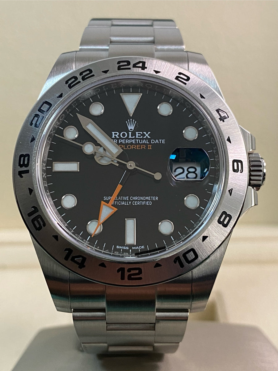 Rolex Oyster Perpetual Explorer II -  2020 - Black Dial - 216570 *FULL SET*