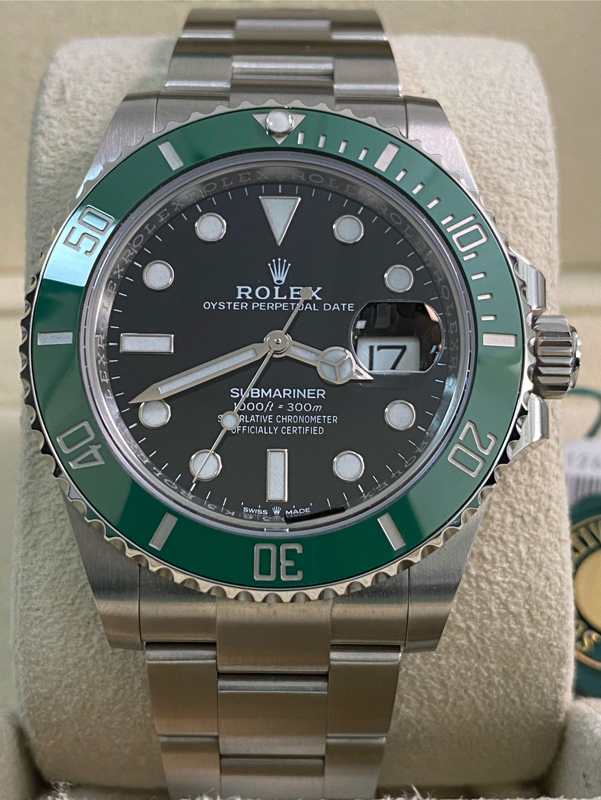 Rolex Steel Submariner Date - 2021 - "Starbucks" - Black Dial - 126610LV *FULL SET*