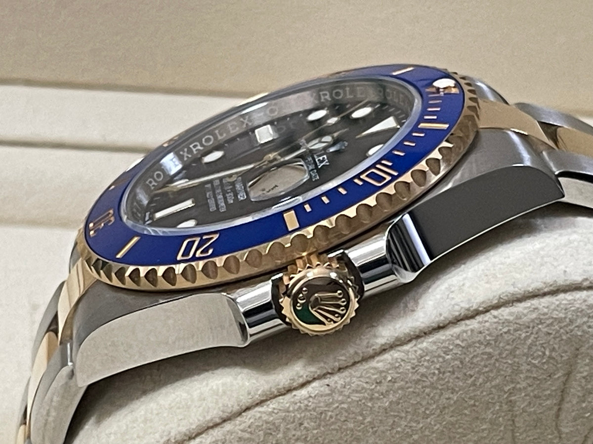 Rolex Steel and Yellow Gold Submariner Date - 2023 - Blue Bezel - Blue Dial - 126613LB