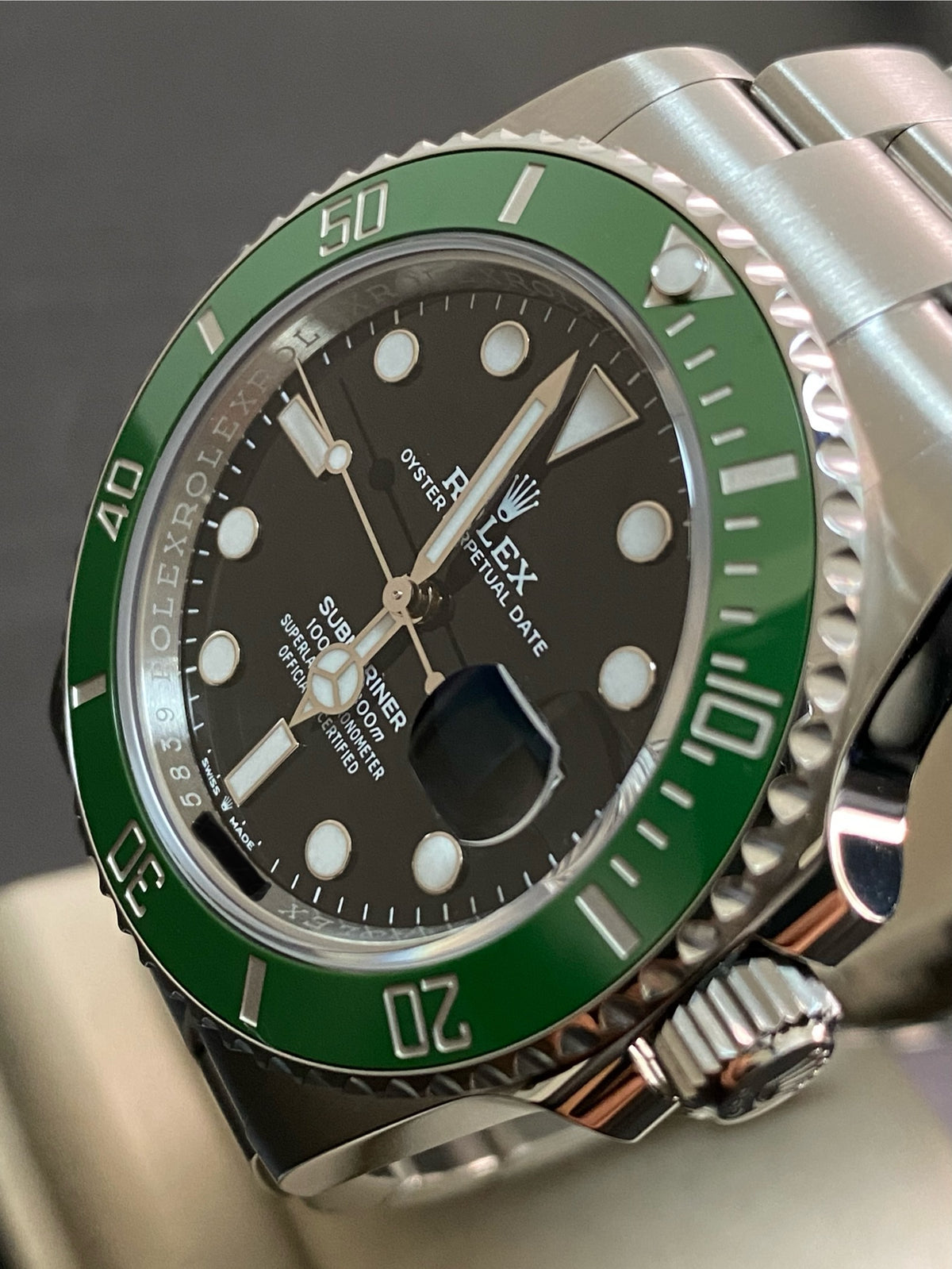 Rolex Steel Submariner Date - 2024 - "Kermit" MK2 - Black Dial - 126610LV *FULL SET*