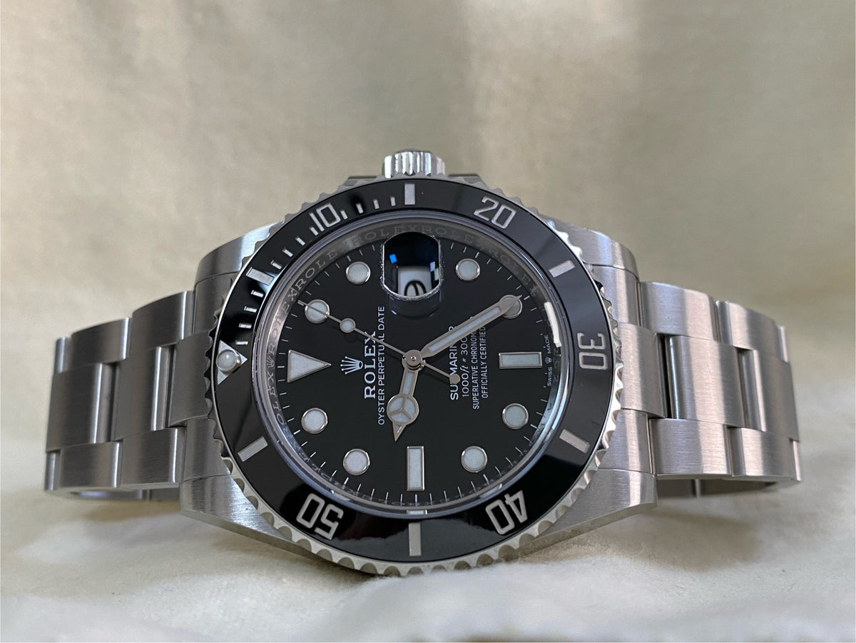 Rolex Steel Submariner Date - 2022 - Black Bezel - Black Dial - Oyster Bracelet - 126610LN *PARTIAL STICKERS*