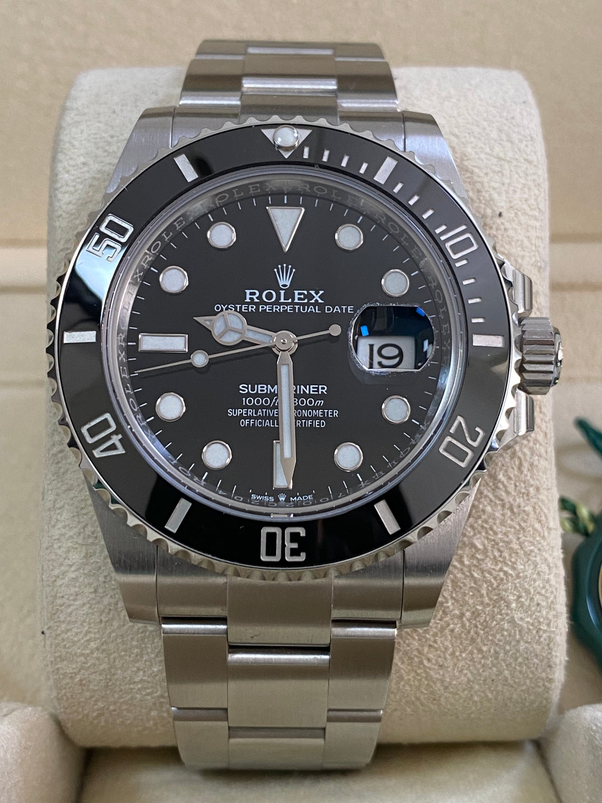 Rolex Steel Submariner Date - 2022 - Black Bezel - Black Dial - Oyster Bracelet - 126610LN *PARTIAL STICKERS*