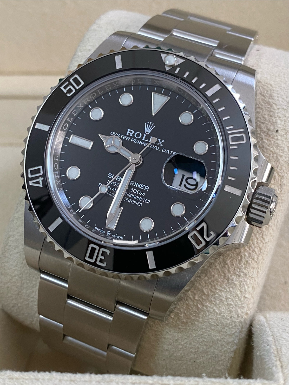 Rolex Steel Submariner Date - 2022 - Black Bezel - Black Dial - Oyster Bracelet - 126610LN *PARTIAL STICKERS*