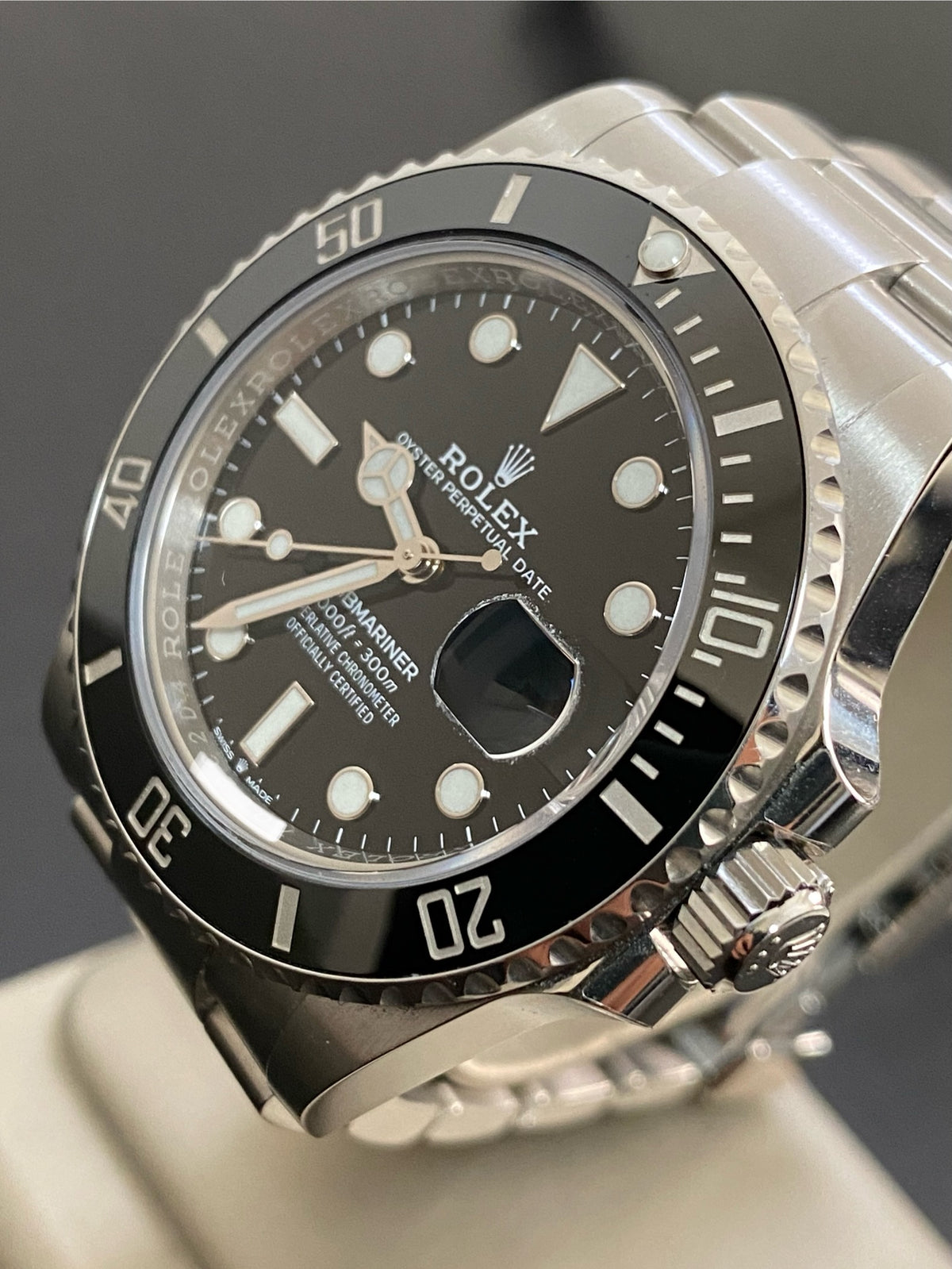 Rolex Steel Submariner Date - 2022 - Black Bezel - Black Dial - Oyster Bracelet - 126610LN *PARTIAL STICKERS*