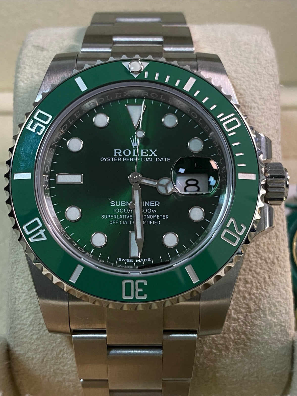 Rolex Steel Submariner Date - 2020 - "Hulk" - 116610LV *FULL STICKERS*