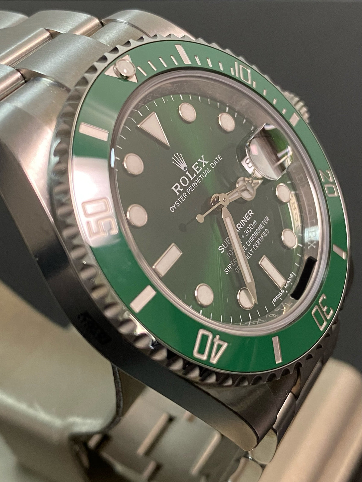 Rolex Steel Submariner Date - 2020 - "Hulk" - 116610LV *FULL STICKERS*