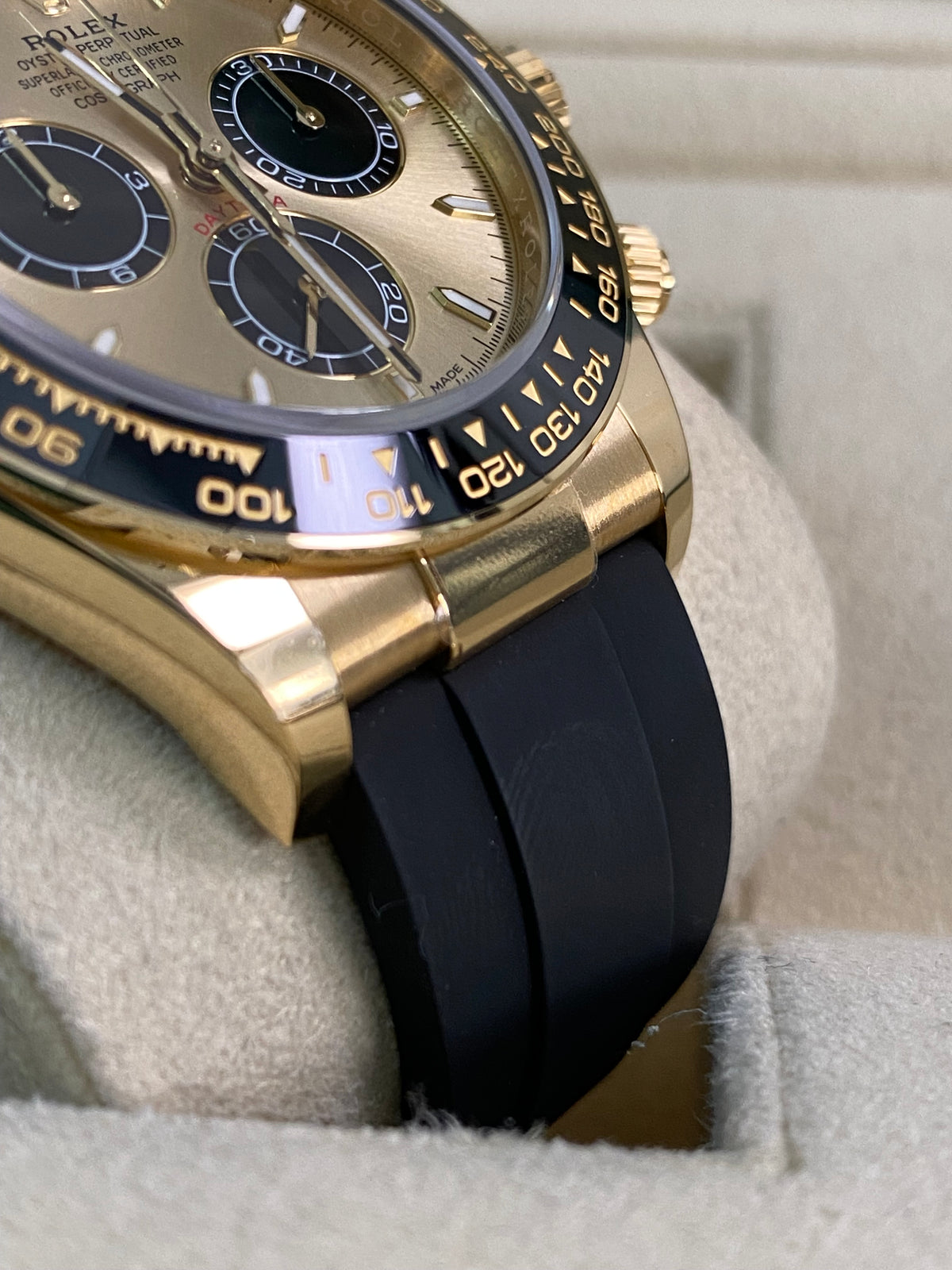 Rolex Yellow Gold Cosmograph Daytona - 2025 - YML "Pikachu" - Black Oysterflex Strap - 126518LN *FULL SET*