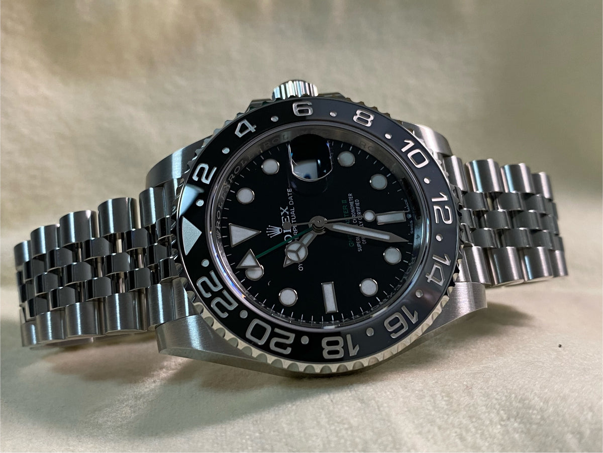 Rolex Steel GMT-Master II - 2025 - "Bruce Wayne" - Jubilee Bracelet - 126710GRNR *FULL SET*