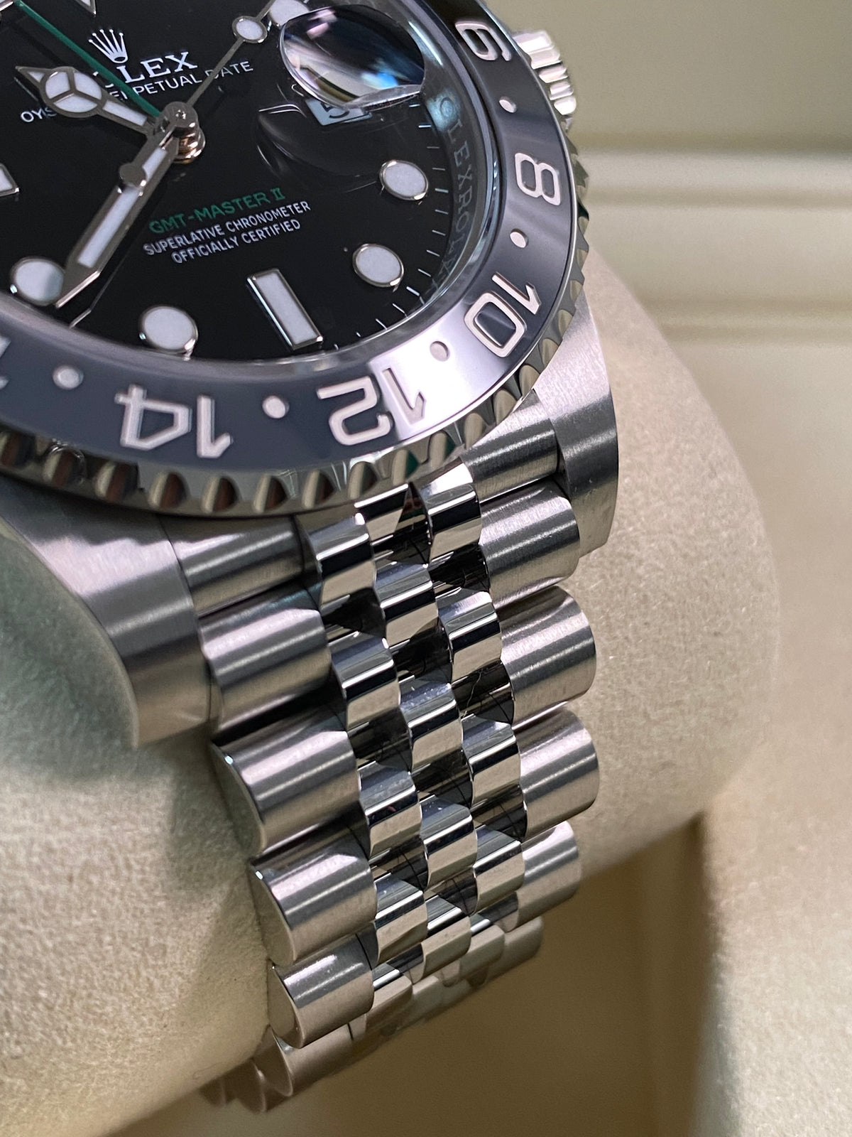 Rolex Steel GMT-Master II - 2025 - "Bruce Wayne" - Jubilee Bracelet - 126710GRNR *FULL SET*